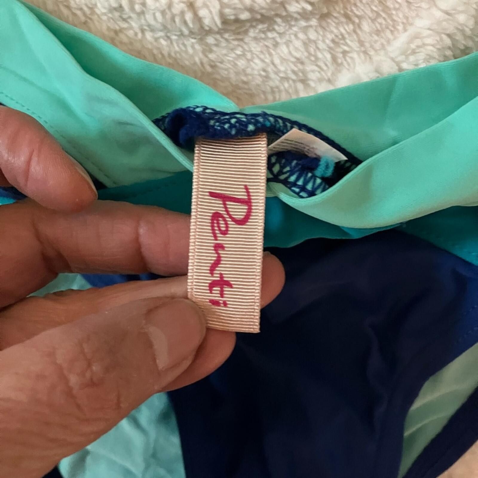 Penfield NWOT Women’s Two-Tone Blue & Teal Bikini Set Size ONE SIZE - 3 Thumbnail