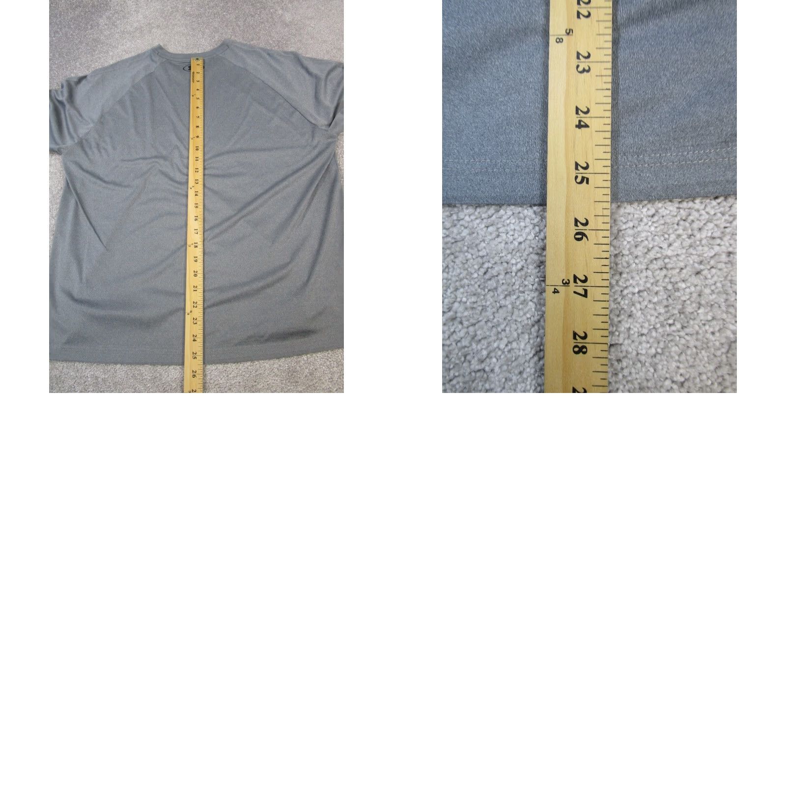 Under Armour Under Armour Shirt Mens XL Gray Running Pullover Crew Neck HeatGear Short Sleeve Activewear Size US XL / EU 56 / 4 - 8 Thumbnail
