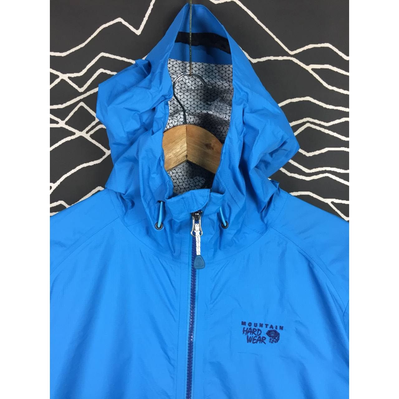 Mountain Hardwear × Vintage Mountain Hardwear Women Plasmic Ion Rain Jacket Size L / US 10 / IT 46 - 3 Thumbnail