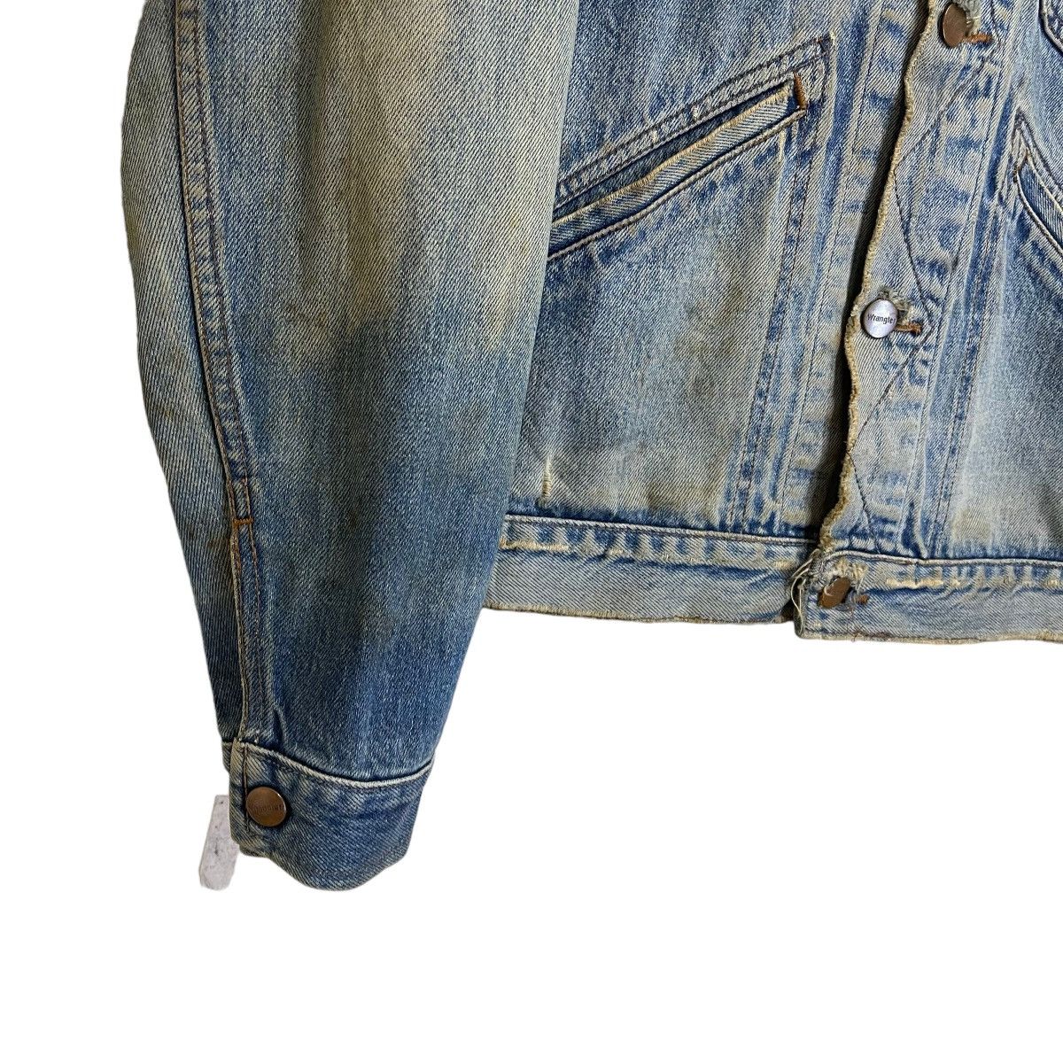 Wrangler Vintage Wrangler Pachwork Trucker Denim Jacket Size US M / EU 48-50 / 2 - 9 Thumbnail