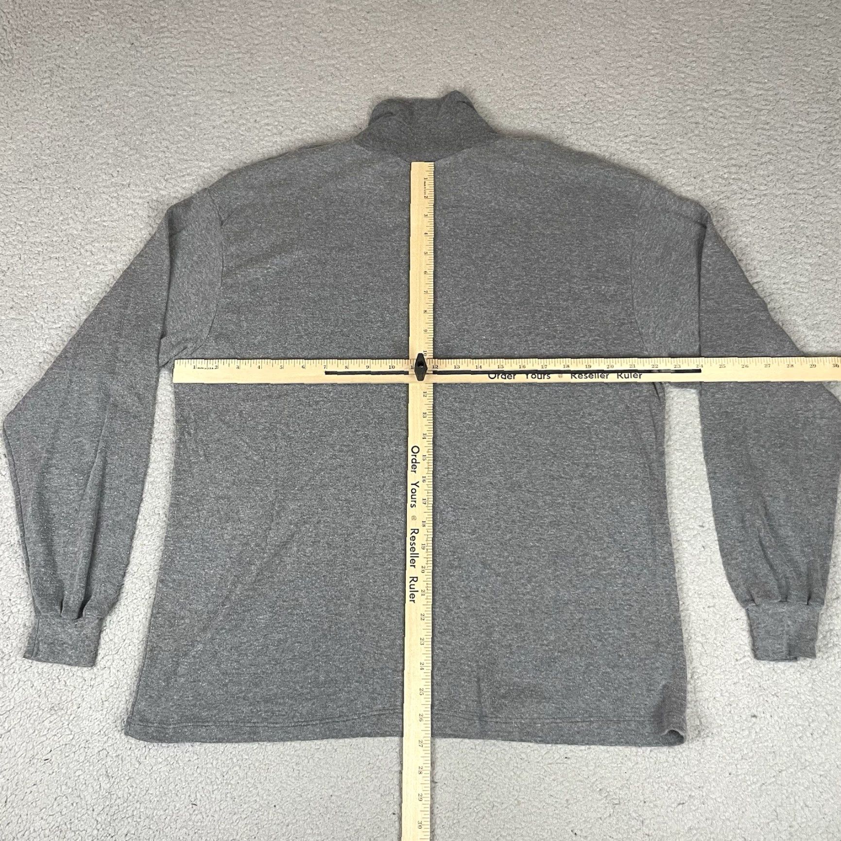 Vintage VINTAGE Steeple Chase Shirt Adult XL Gray 80s 90s Turtleneck USA Made 50/50 Size US XL / EU 56 / 4 - 5 Thumbnail