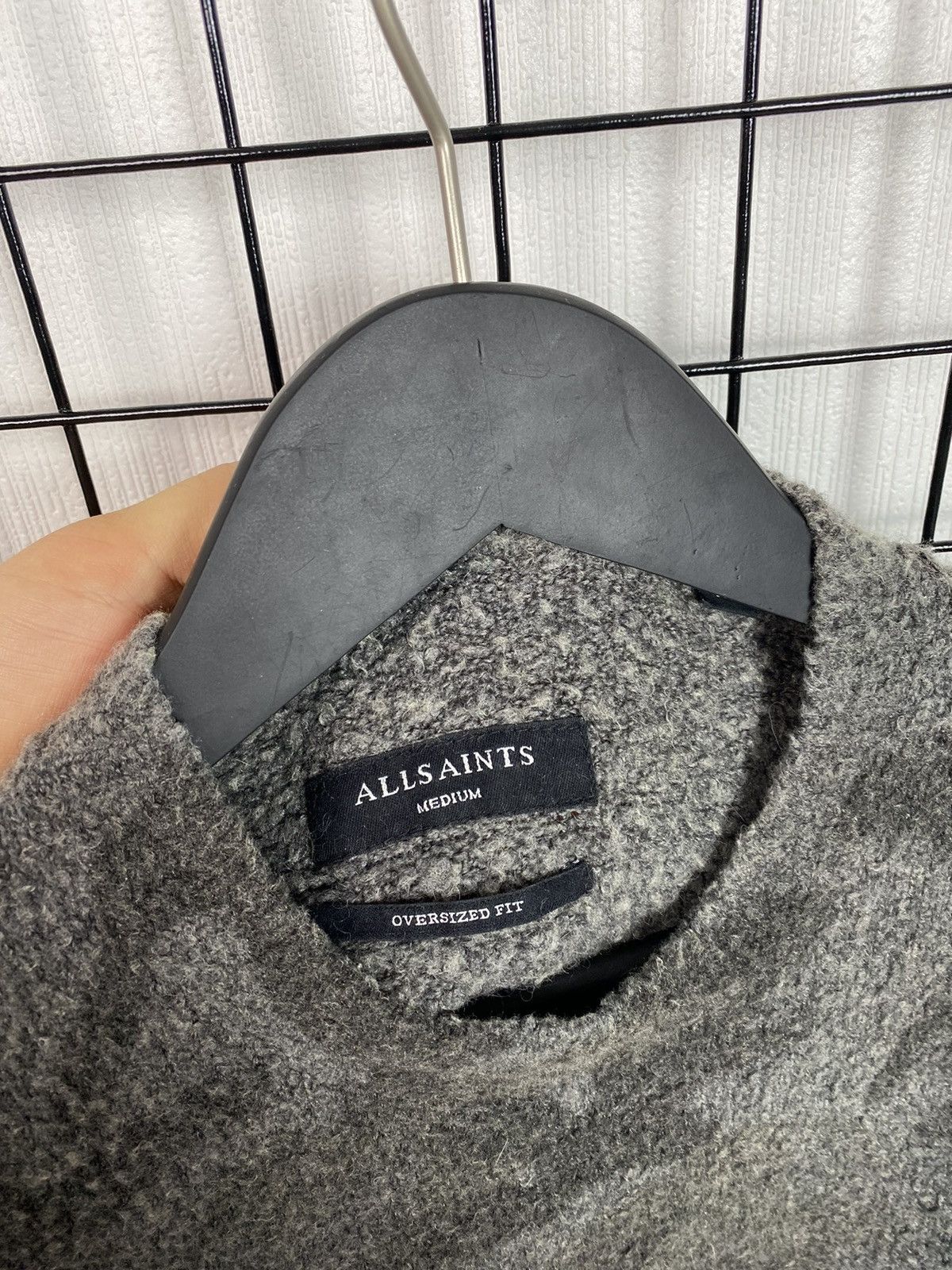 Allsaints × Designer AllSaints Camo sweater mohair men M size y2k Avant-garde Size US M / EU 48-50 / 2 - 17 Thumbnail