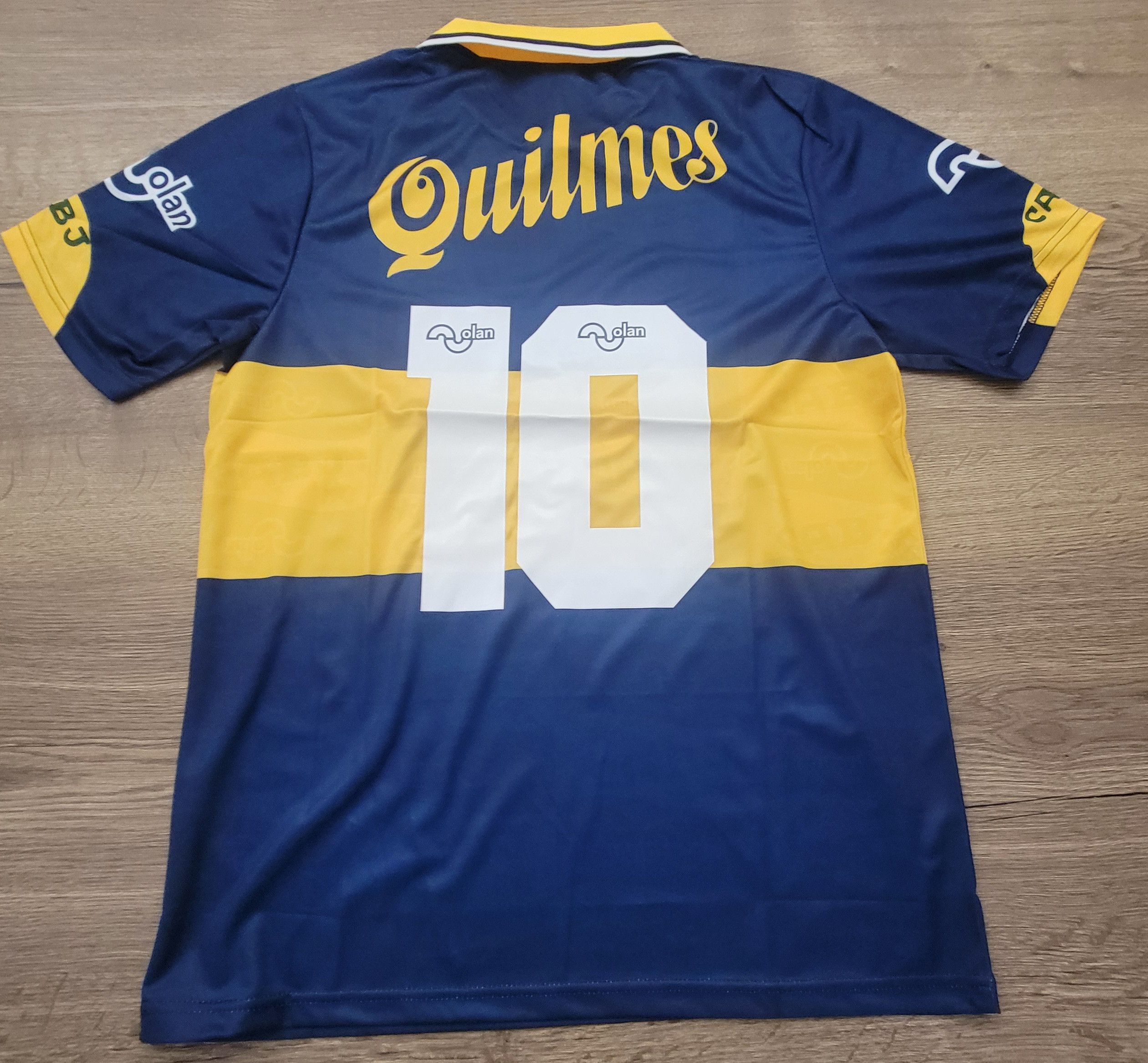 Other Maradona 10 Boca Juniors 1995 Vintage Soccer Jersey Trikot Size US L / EU 52-54 / 3 - 1 Thumbnail