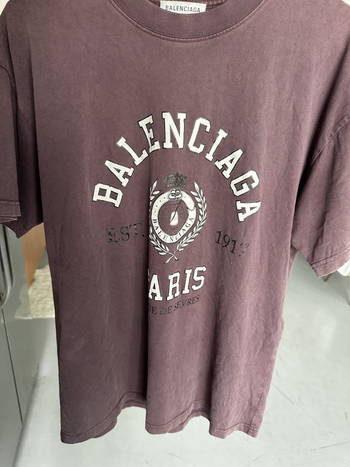 Balenciaga Balenciaga YE24 Paris tee Size US S / EU 44-46 / 1 - 8 Thumbnail