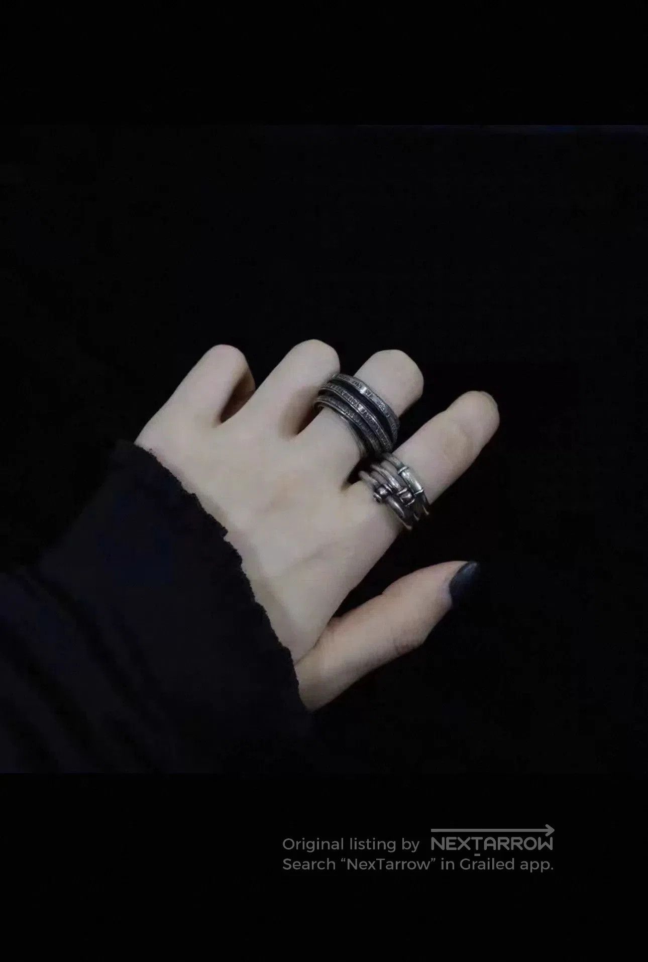 Werkstatt Munchen silver spring design ring by Werkstatt Munchen. Size ONE SIZE - 6 Thumbnail