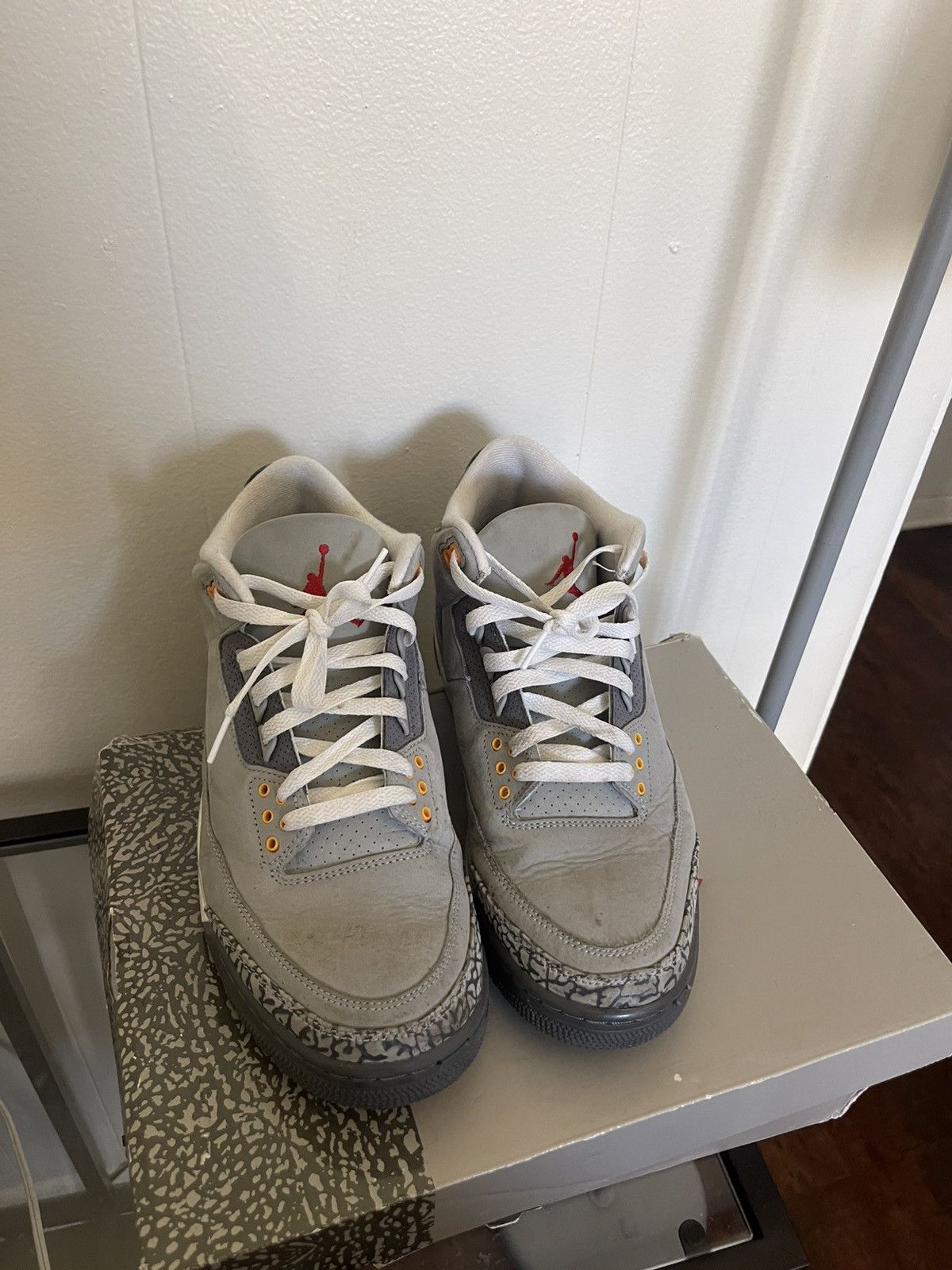 Jordan Brand × Nike Jordan 3 Cool Grey Size US 10.5 / EU 43-44 - 1 Thumbnail