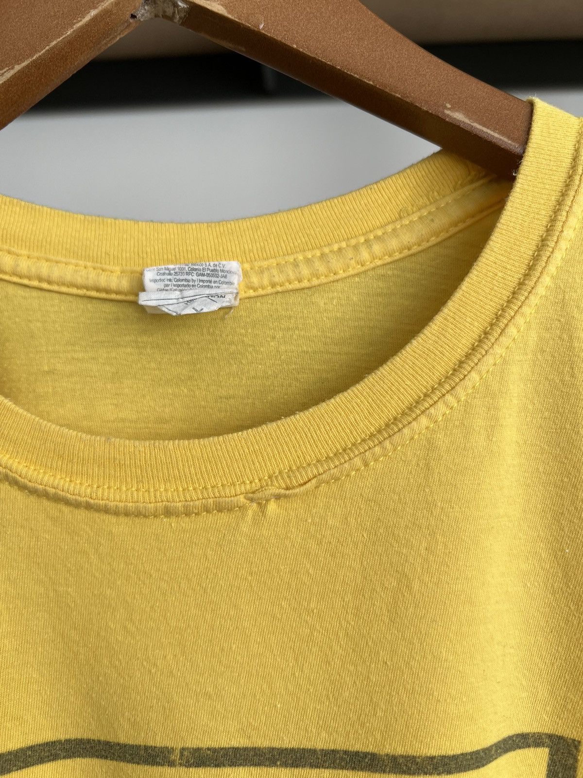 Band Tees Vintage 2000s Sonic Youth Promo Y2k Yellow T-shirt Size US L / EU 52-54 / 3 - 6 Thumbnail