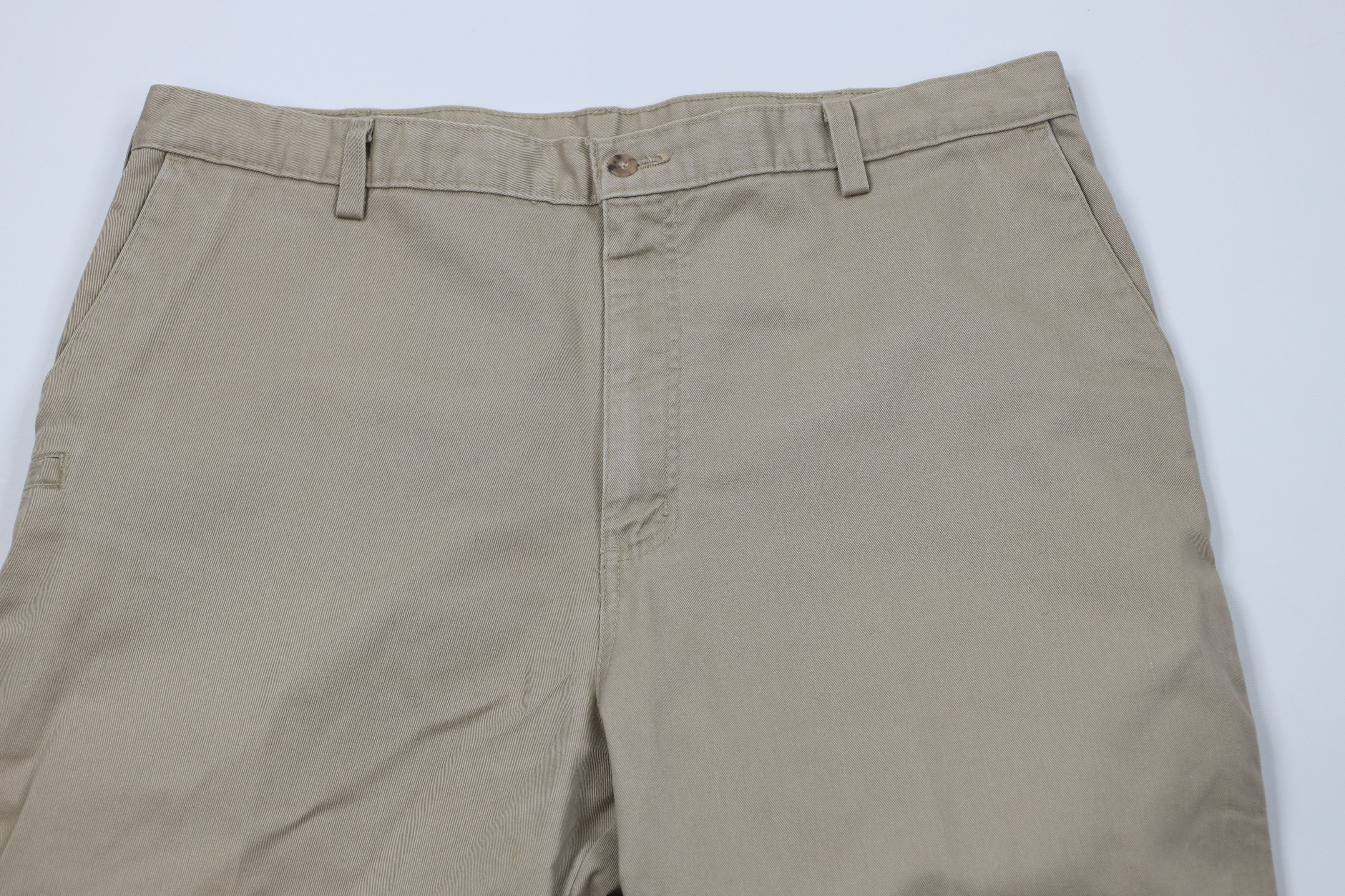 Carhartt Vintage 90s Carhartt Spell Wide Leg Chino Pants Beige Khaki Size US 38 / EU 54 - 2 Thumbnail