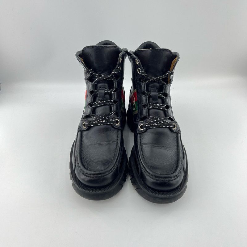 Gucci Gucci Double G Ankle Boots in Black - Size US 9.5 / EU 42-43 - 2 Thumbnail