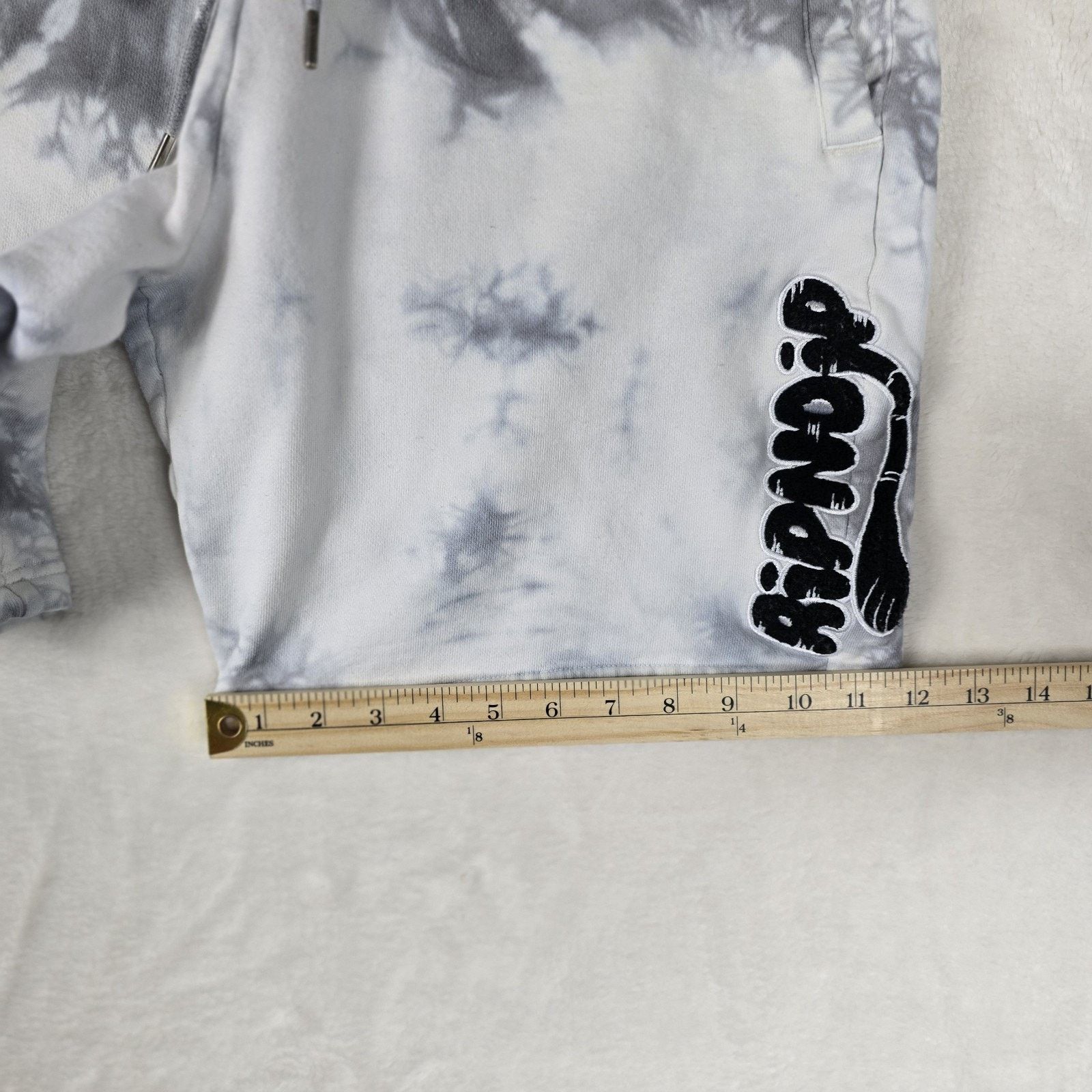 RIPNDIP RIPNDIP Mens Tie Dye Sweat Shorts Size Large Drawstring Cat Size US 33 - 11 Thumbnail