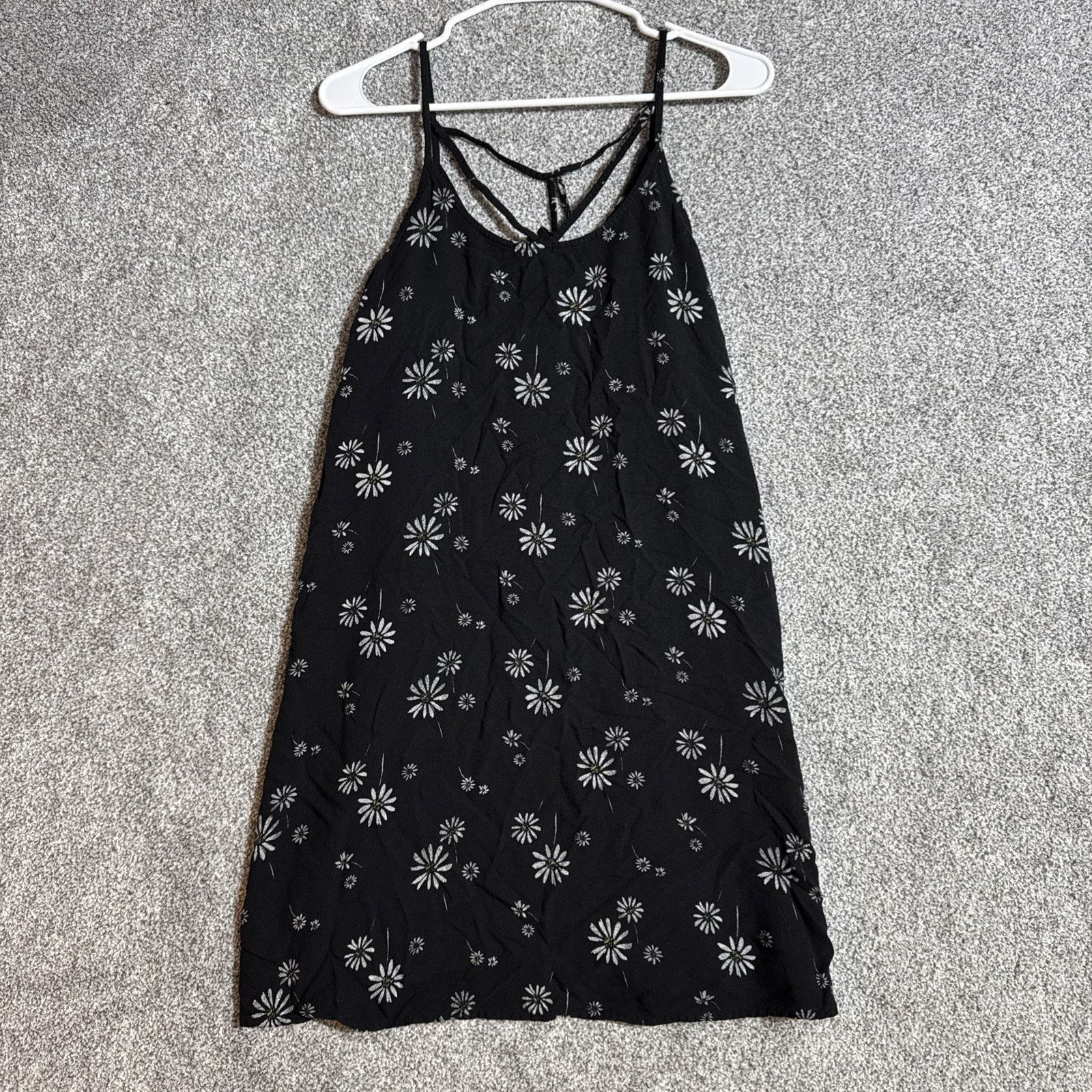 Other Daisy Print Slip Dress M Retro 90s Y2K Grunge Chic Summer Size M / US 6-8 / IT 42-44 - 1 Thumbnail