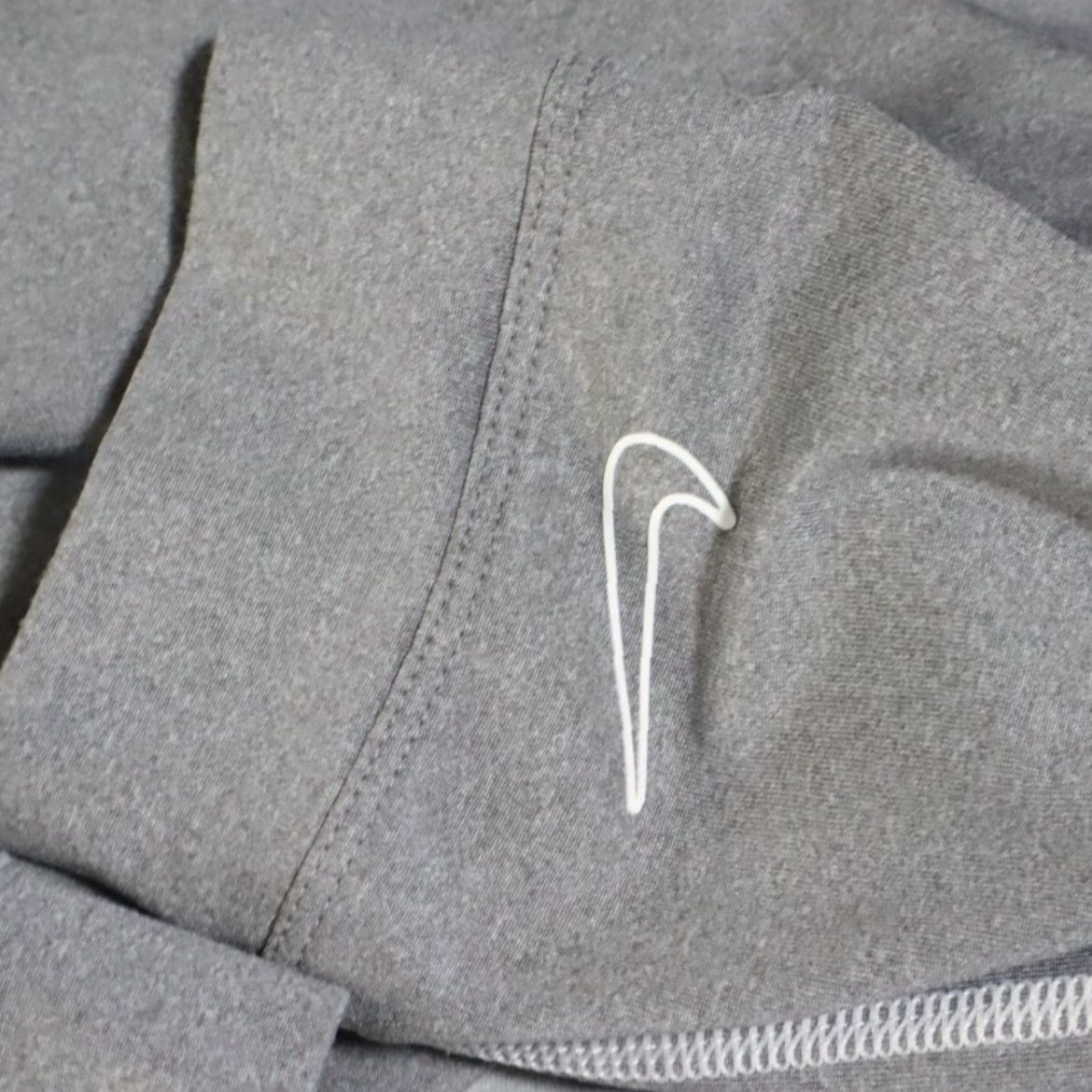 Nike Nike Golf Collared Pullover Stretch Solid Long Sleeve Gray Men’s L Shirt Size US L / EU 52-54 / 3 - 7 Thumbnail