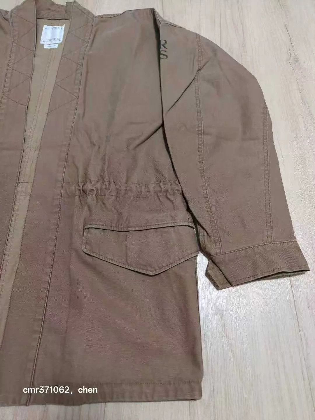 Visvim visvim 19aw sanjuro benny jkt brown/olive 3 military duster Size US L / EU 52-54 / 3 - 4 Thumbnail
