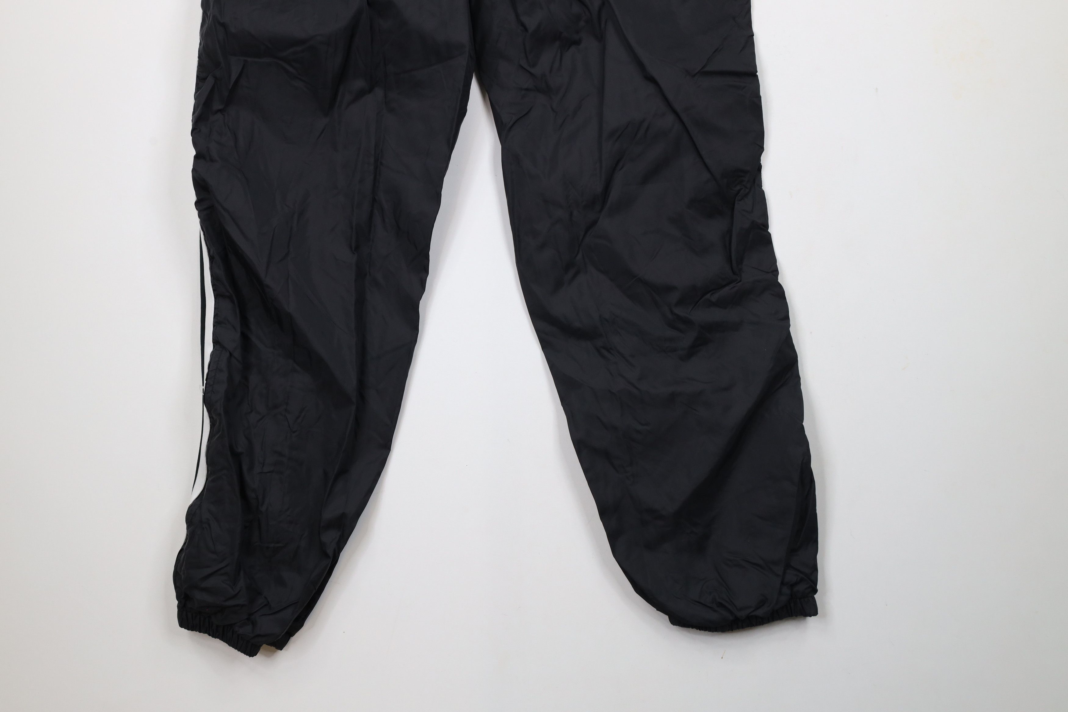 Vintage Vintage 90s Streetwear Striped Lined Joggers Pants Black Size US 34 / EU 50 - 13 Thumbnail