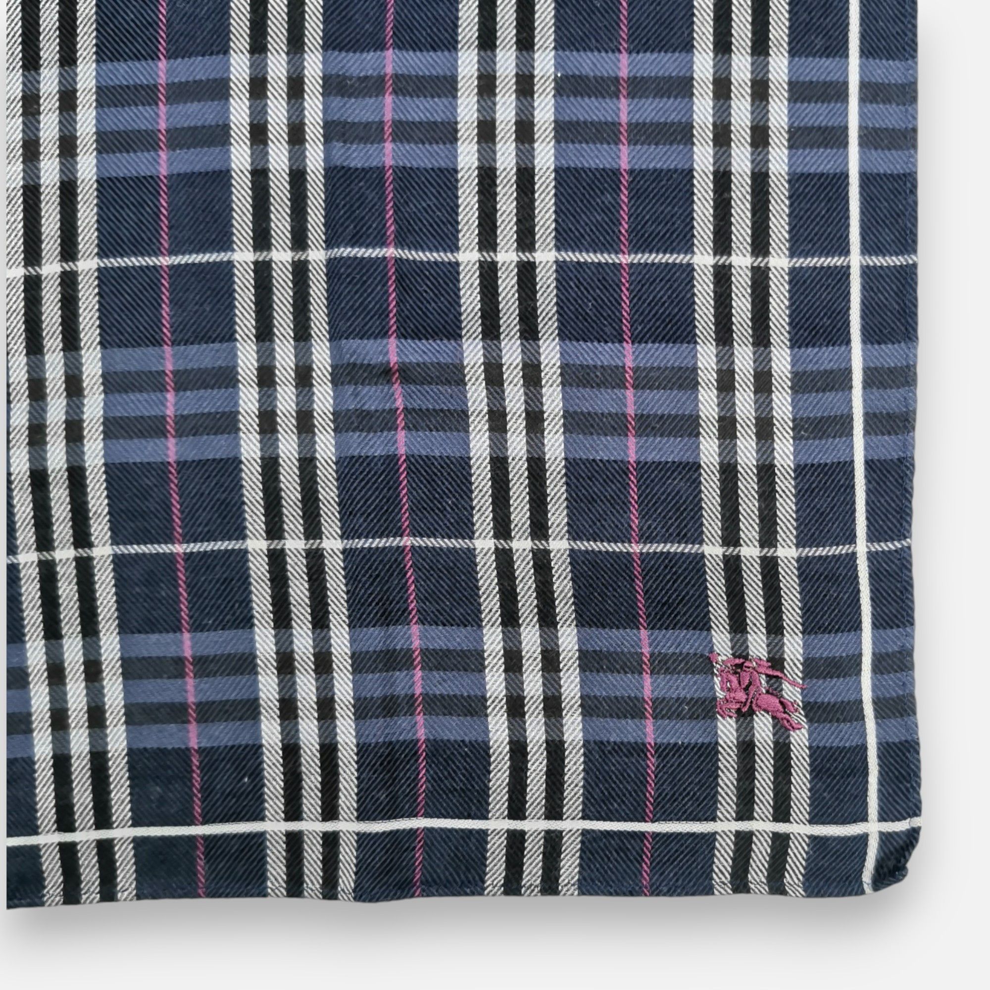 Burberry Vintage Burberry Handkerchief Pocket Square Bandana Size ONE SIZE - 4 Thumbnail