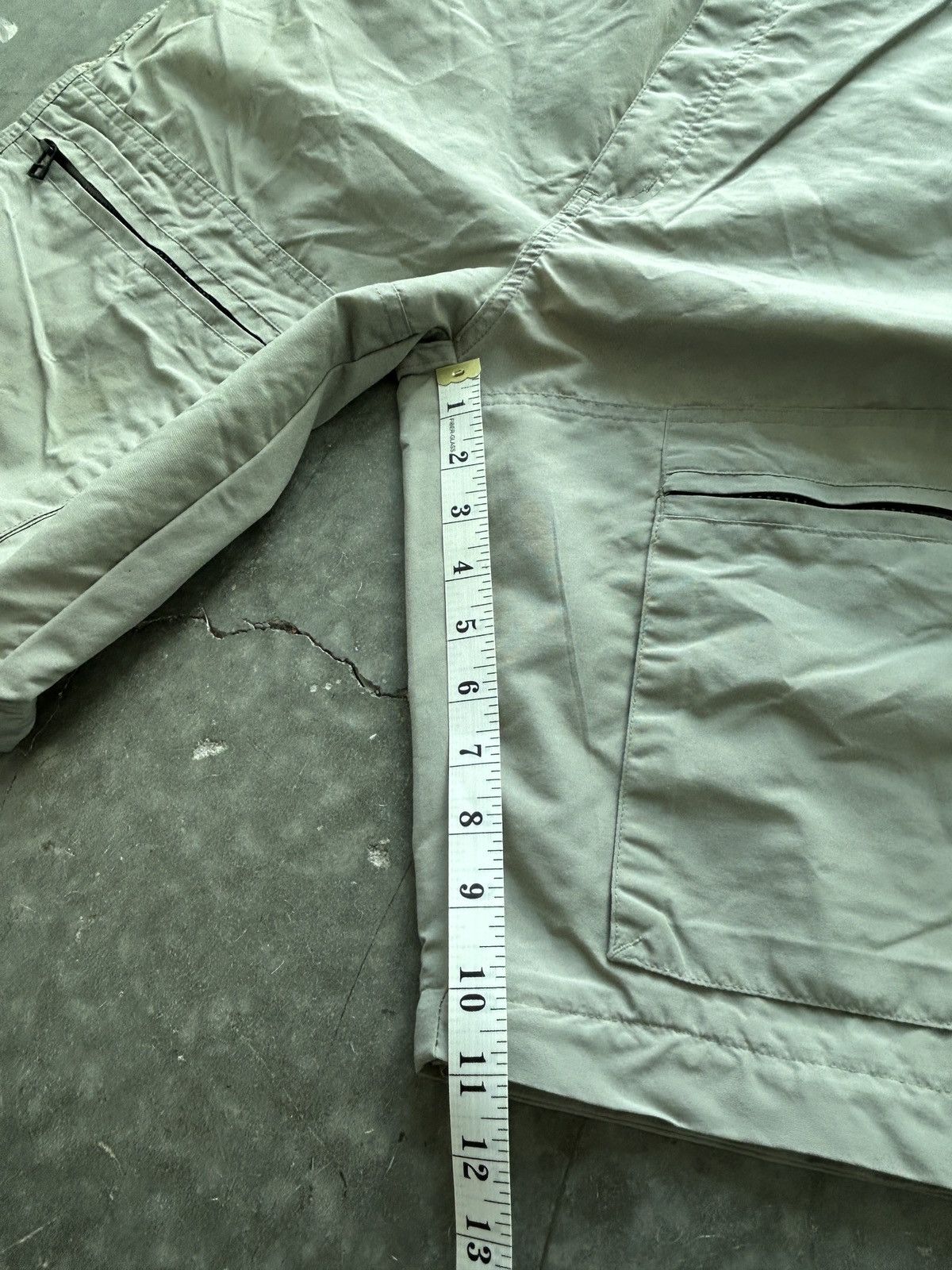 Vintage Vintage Y2K On The Brink Nylon Cargo Shorts OTB Size US 33 - 11 Thumbnail