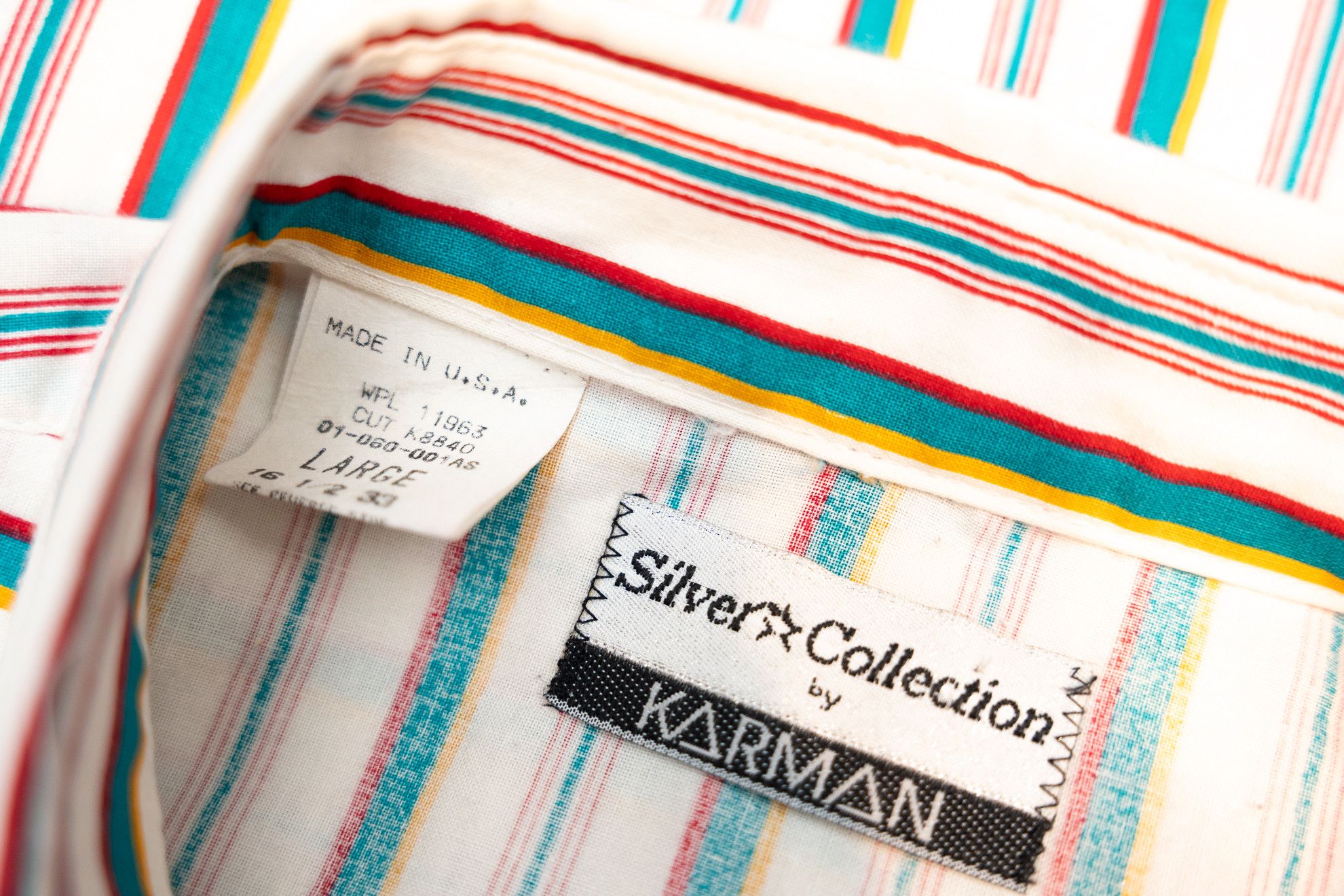 Other DEADSTOCK Vintage Karman Western Shirt Size US L / EU 52-54 / 3 - 4 Thumbnail