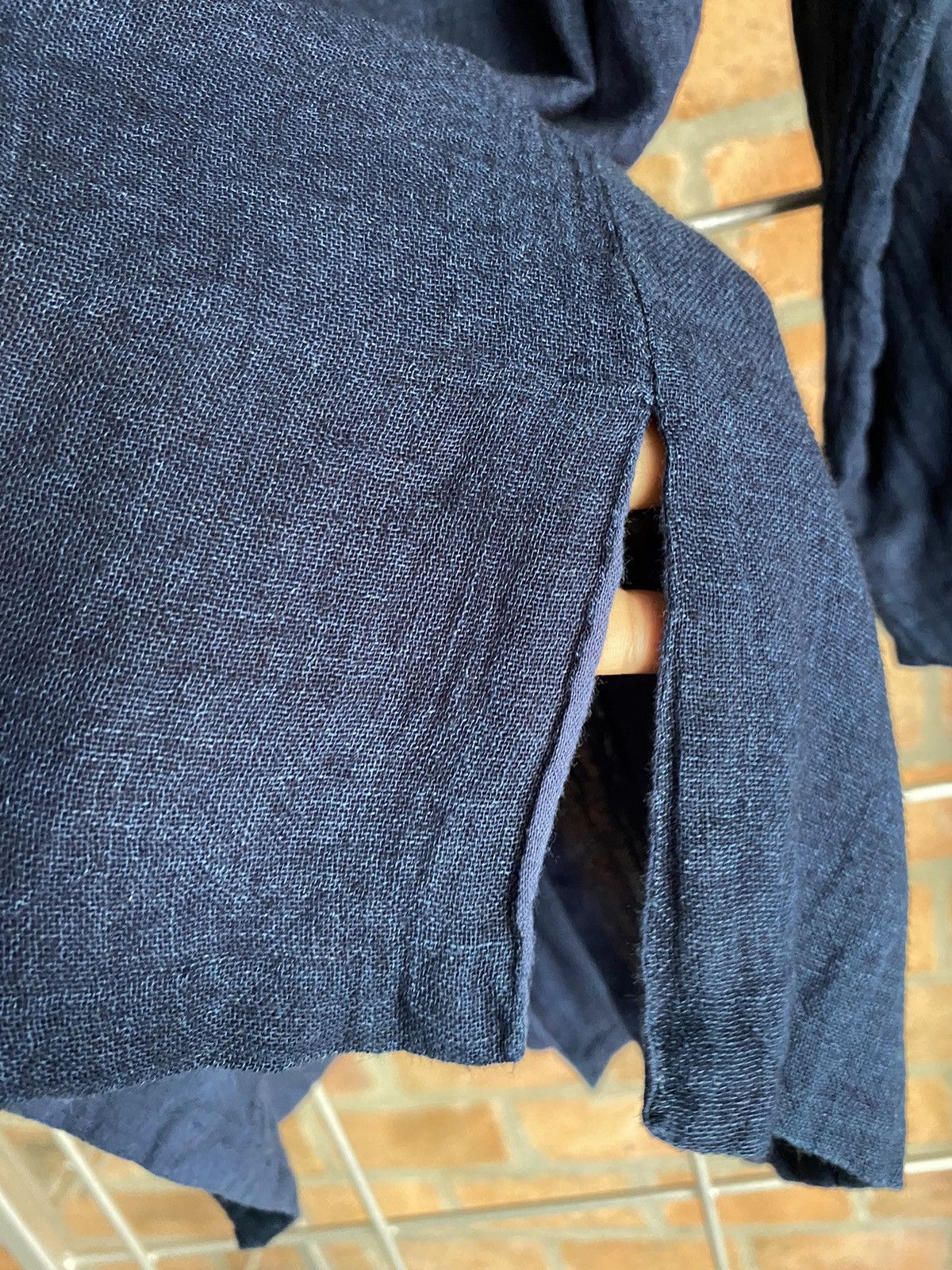 45rpm 45 rpm indigo mandarin shirt Size US S / EU 44-46 / 1 - 7 Thumbnail