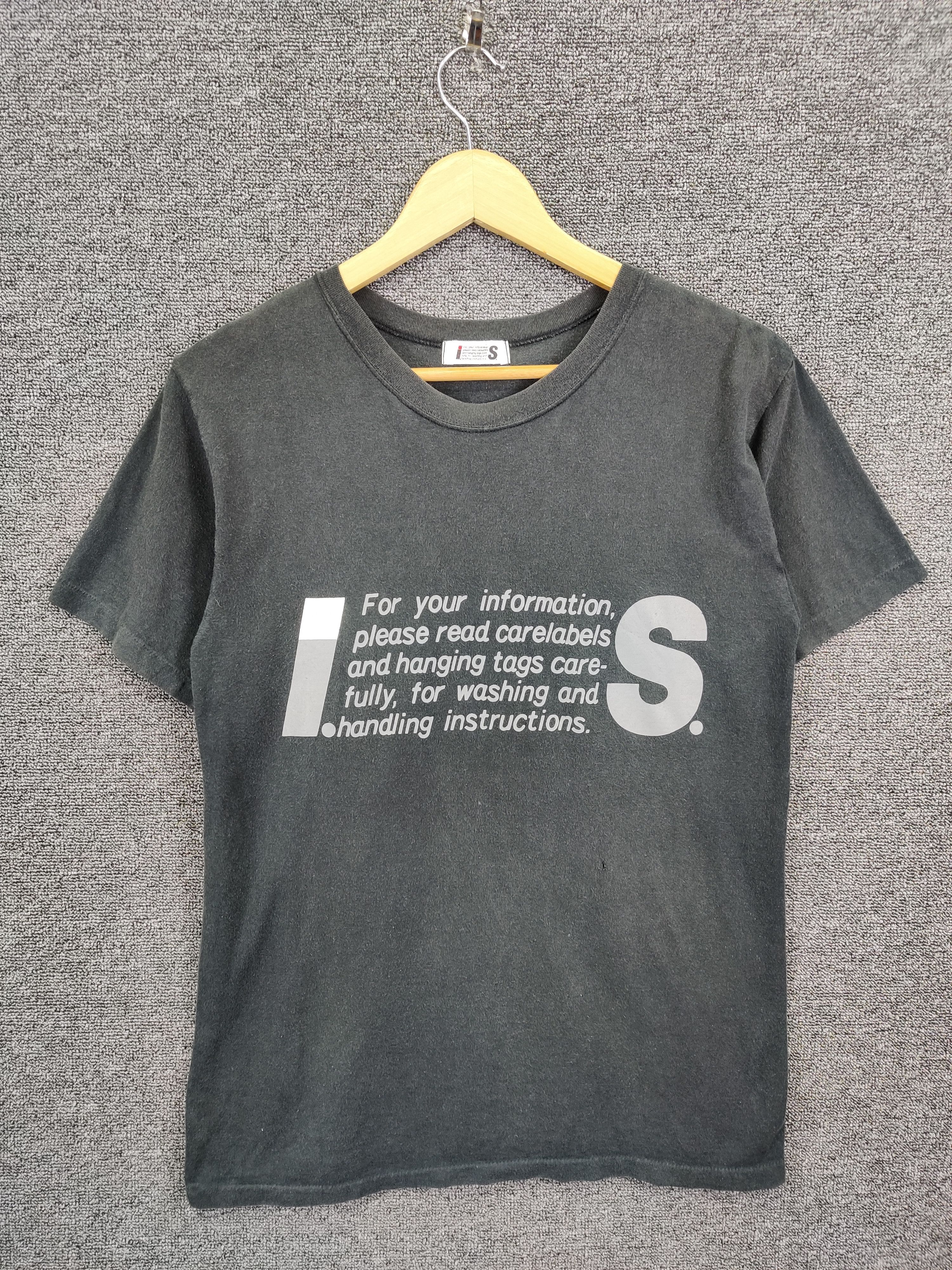 Vintage 90s Issey Miyake Issey Sport Care Label Tee Tshirt