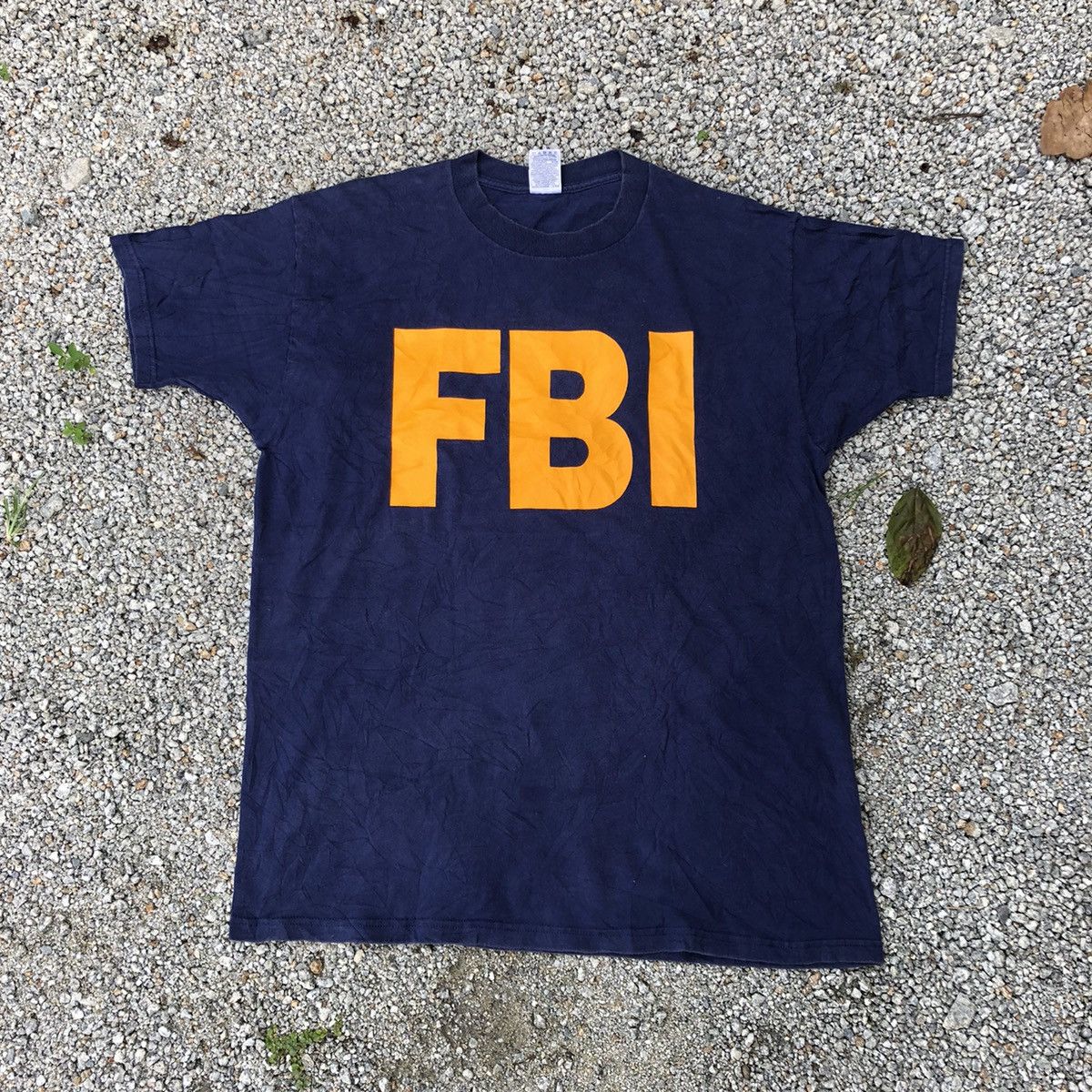 Vintage Vintage 90s FBI Federel Agent Rare T Shirt Size US XL / EU 56 / 4 - 2 Thumbnail