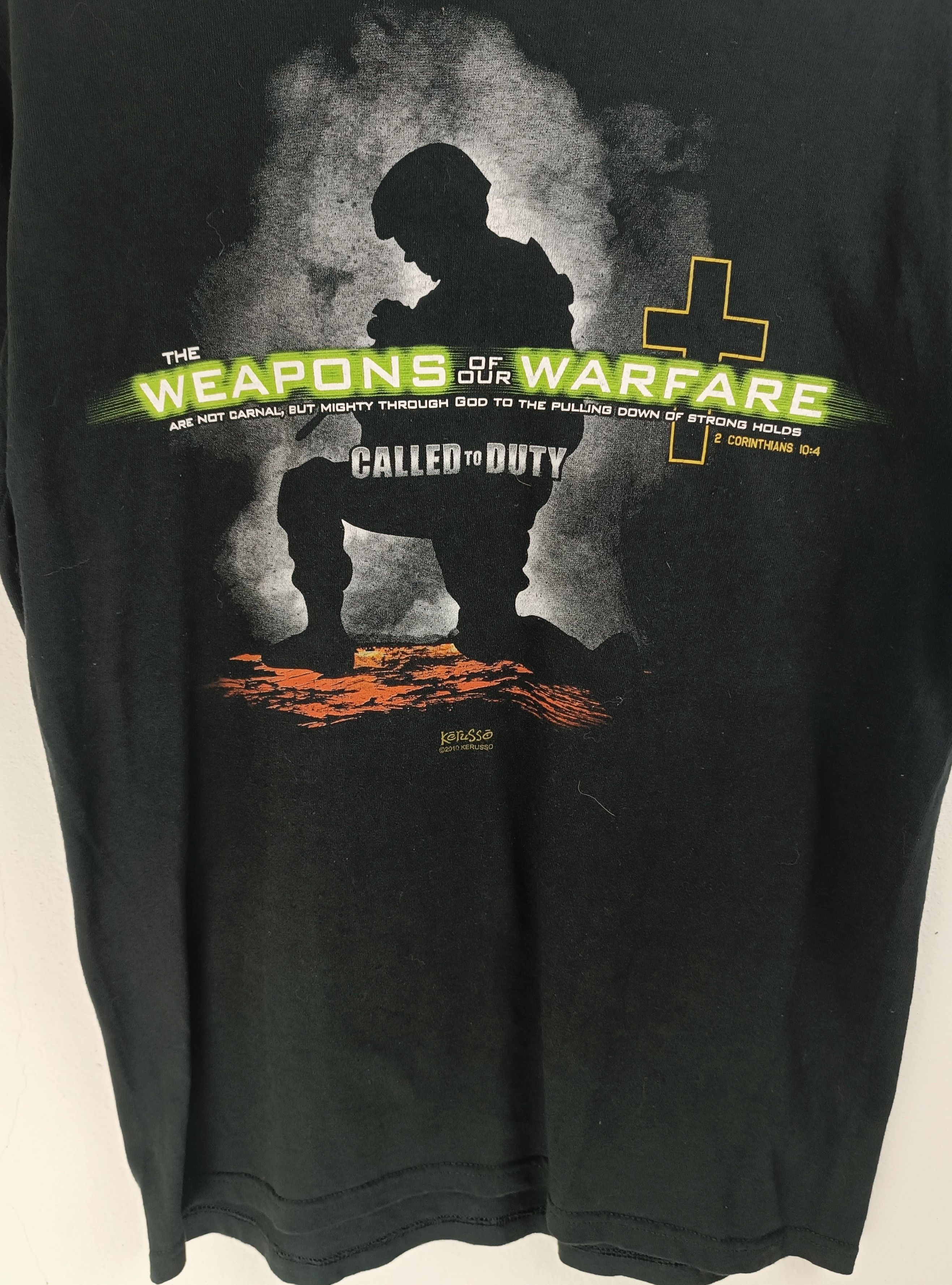 Vintage VINTAGE CALLED OF DUTY PARODY OF CALL OF DUTY FUNNY TEE Size US M / EU 48-50 / 2 - 6 Thumbnail