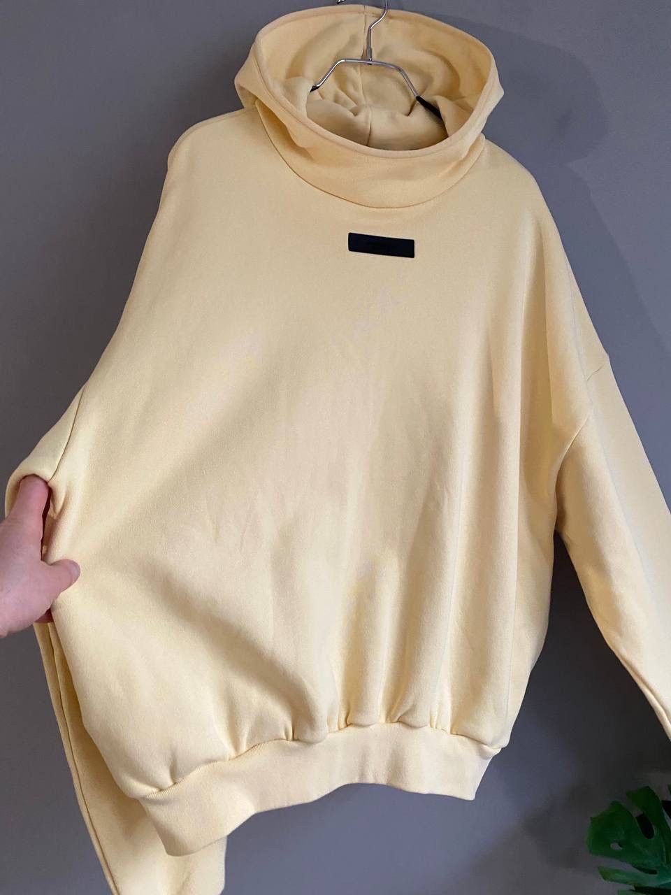Fear of God Fear Of Good Essential Garden Yellow Pullover Hoodie, Size M Size US M / EU 48-50 / 2 - 7 Thumbnail