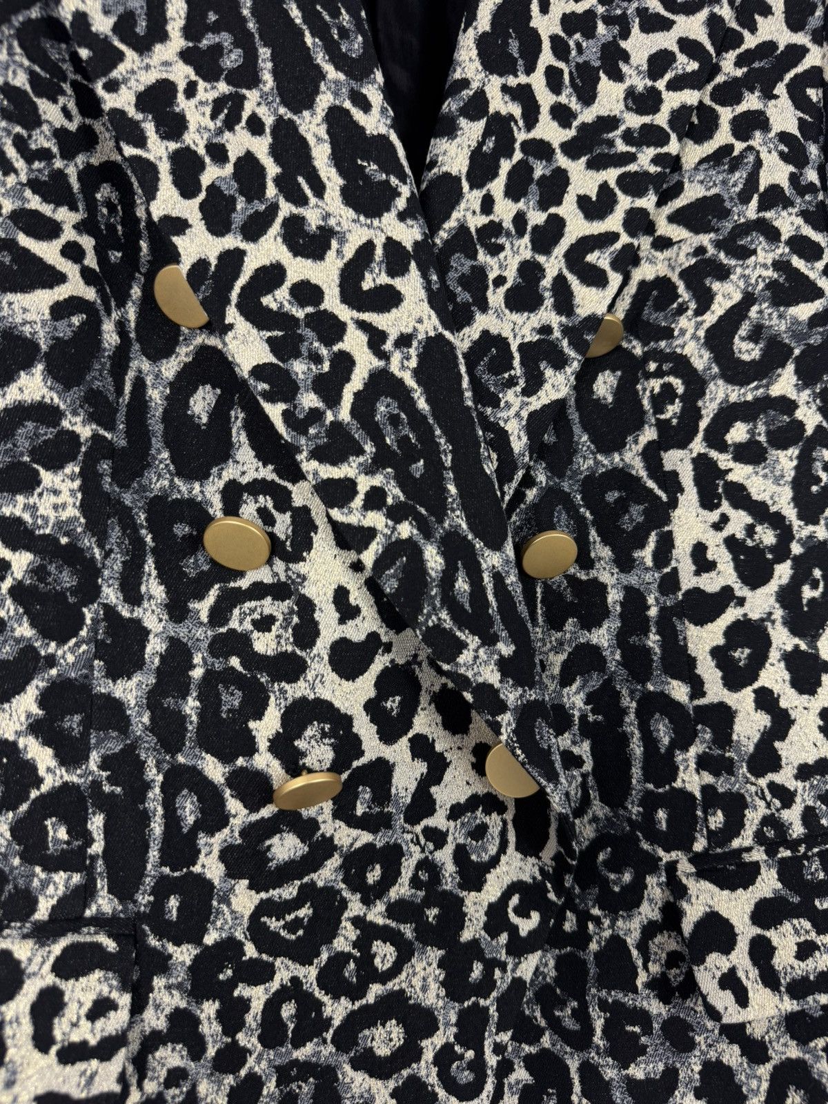 Tagliatore Tagliatore Leopard Double Breasted Women’s Blazer Size M / US 6-8 / IT 42-44 - 8 Thumbnail