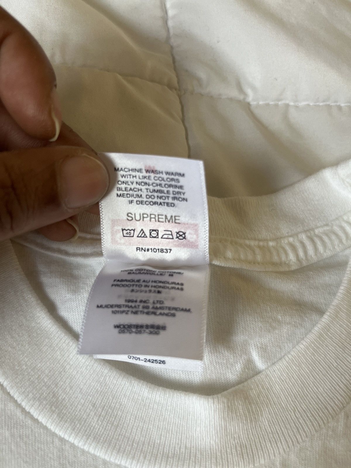 Supreme Supreme Reaper Tee Size US M / EU 48-50 / 2 - 4 Thumbnail