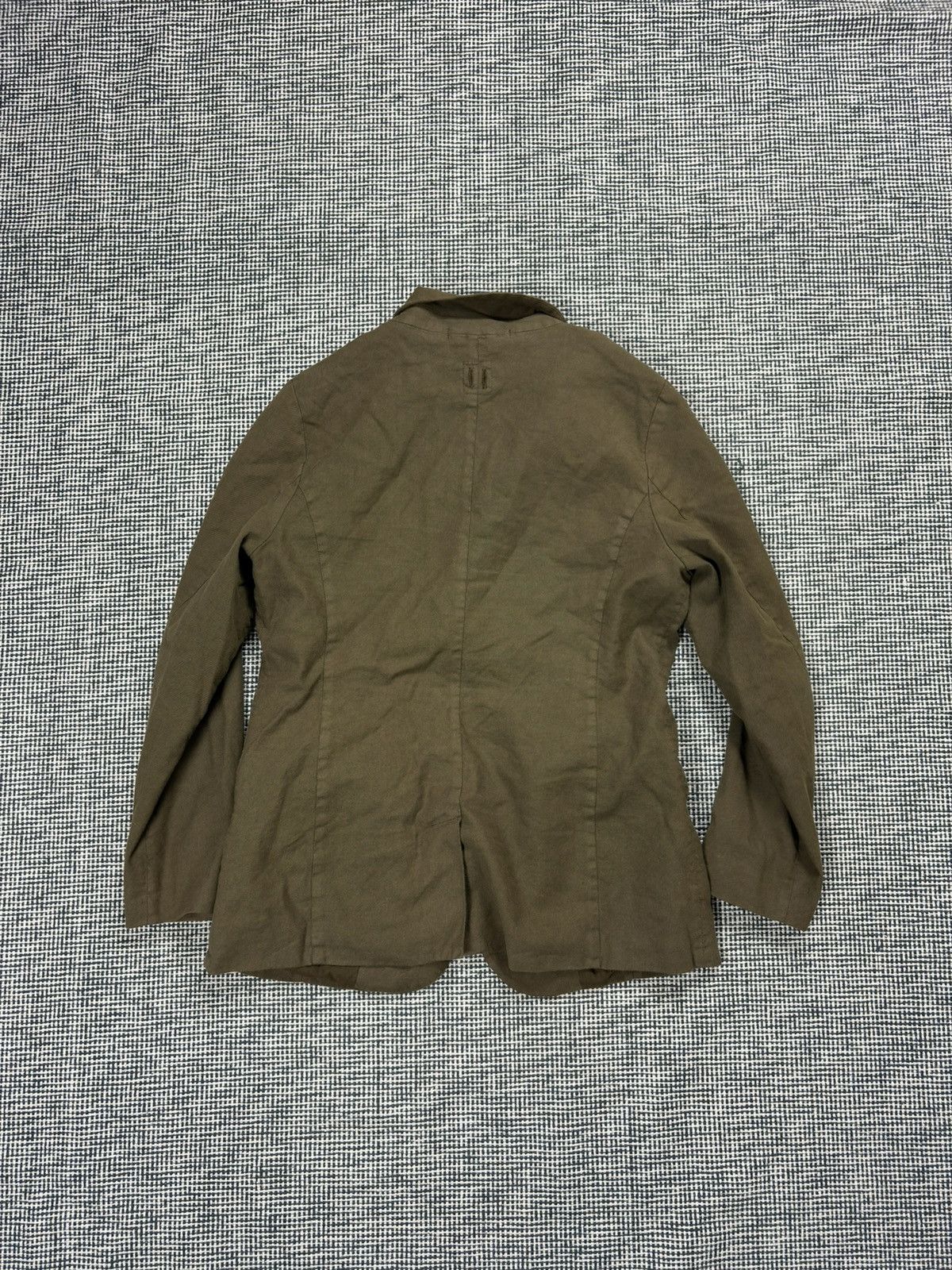 hannes roether Hannes Roether cotton linen wool chore coat jacket archive Size L / US 10 / IT 46 - 2 Thumbnail