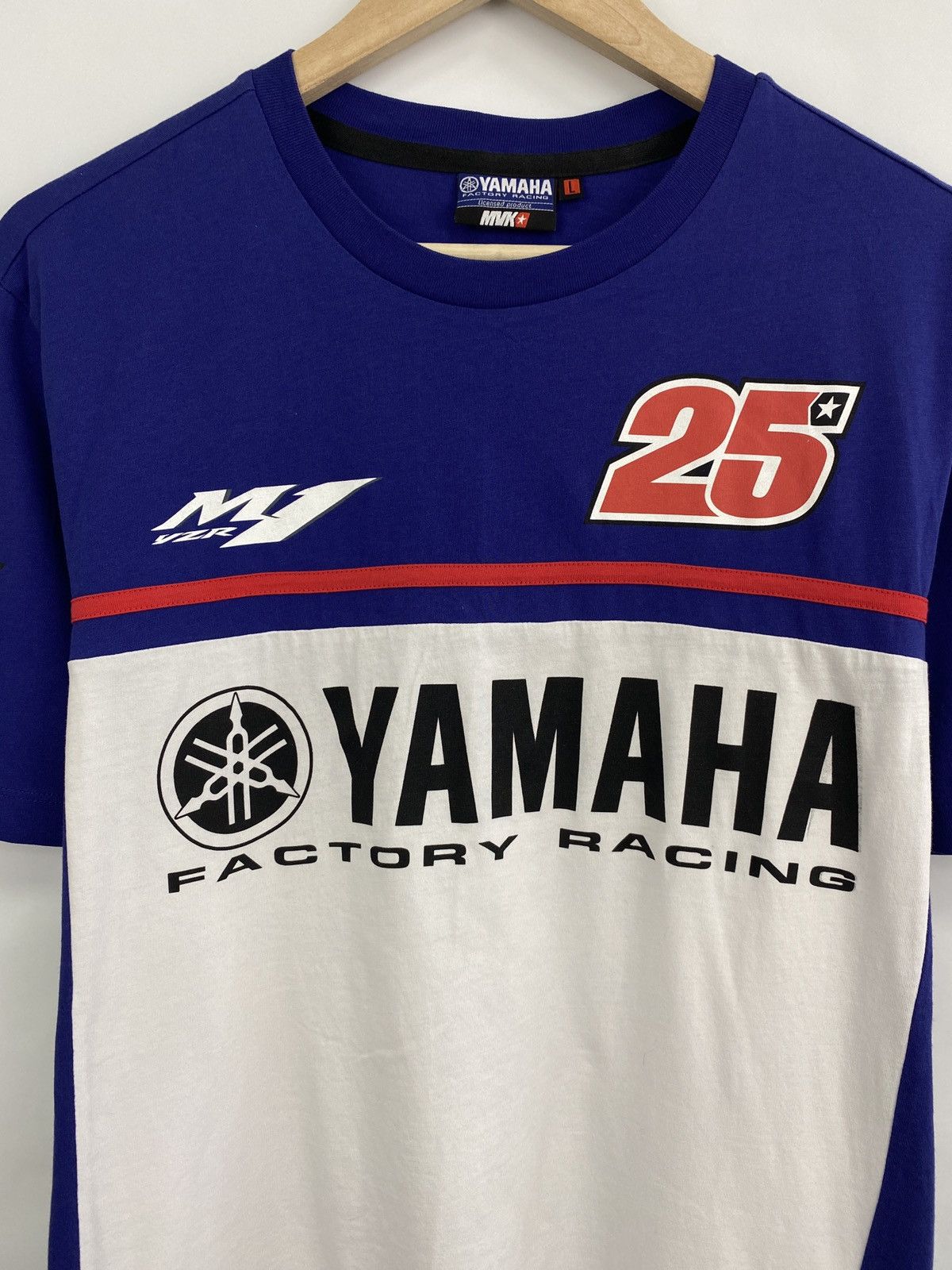 Yamaha Vintage Yamaha Factory Racing Maverick T-Shirt Rare Retro Size US M / EU 48-50 / 2 - 4 Thumbnail