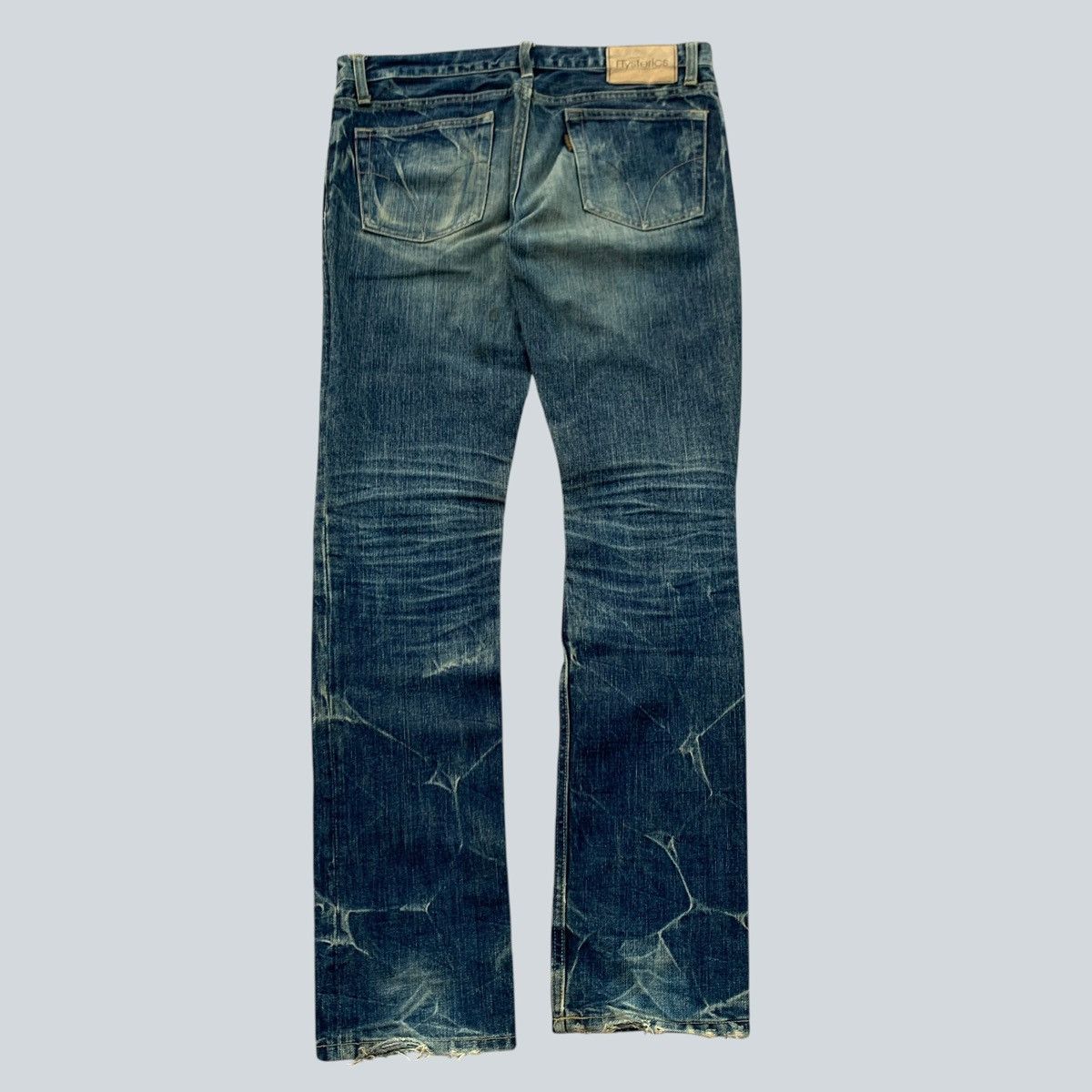 Hysteric Glamour × Swarovski Hysteric Glamour Distressed Denim with Swarovski Crystals Size 33" - 7 Thumbnail