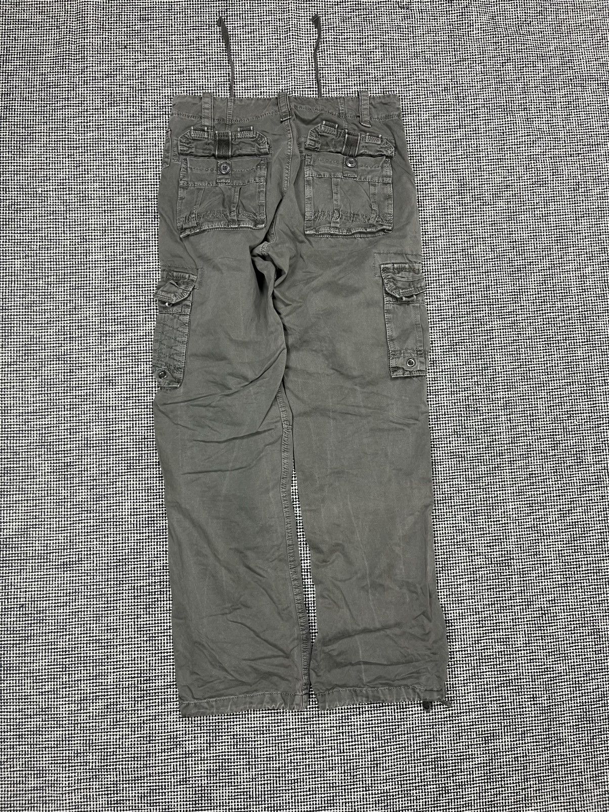 Japanese Brand × Vintage y2k washed cargo pants threenity Japanese brand Size US 32 / EU 48 - 2 Thumbnail