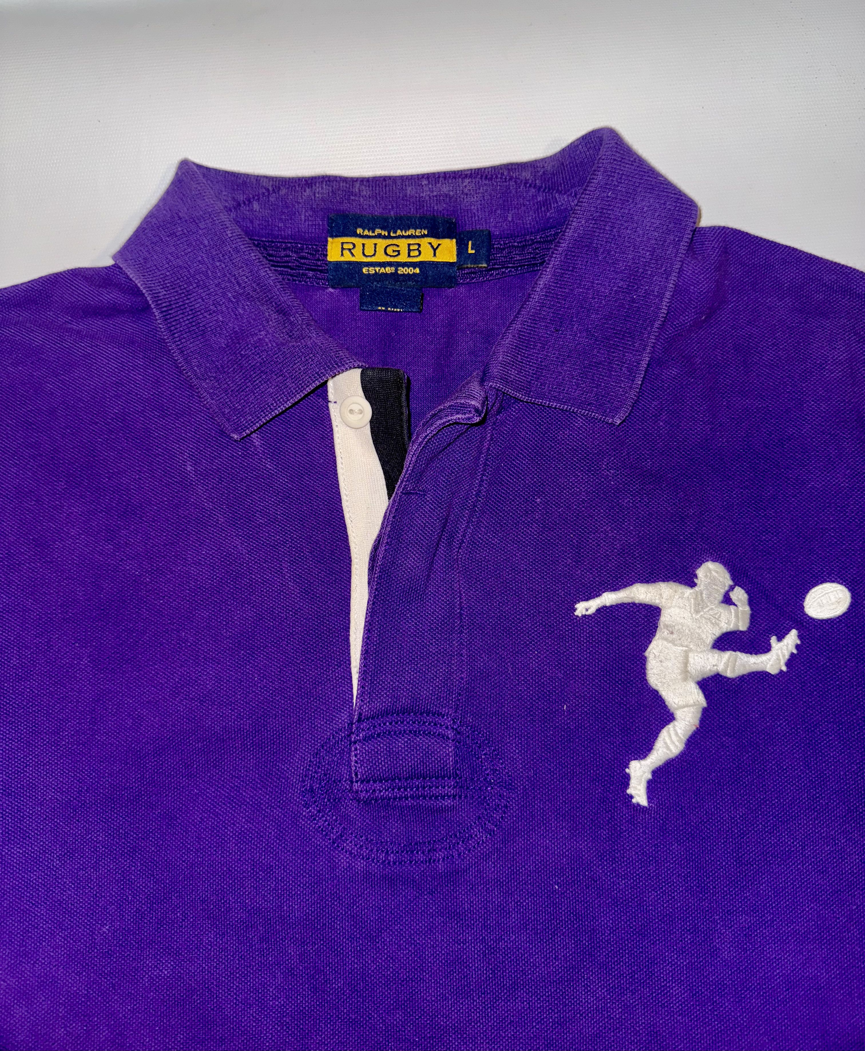 Rugby Ralph Lauren Vintage Ralph Lauren Rugby Polo (Super Rare) Size US L / EU 52-54 / 3 - 3 Thumbnail