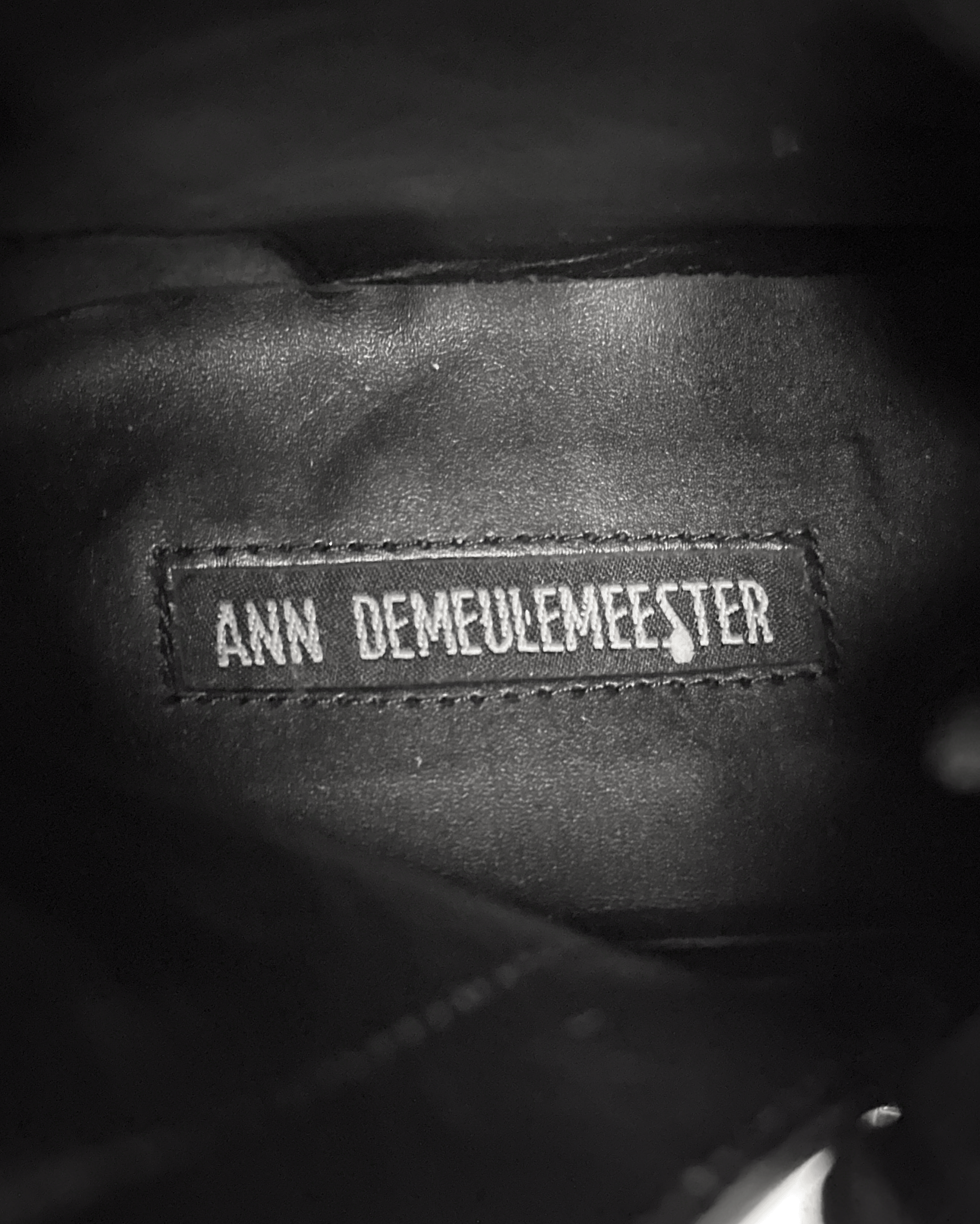 Ann Demeulemeester Ann Demeulemeester Knee High Lace Up Boots Size US 5 / IT 35 - 9 Thumbnail