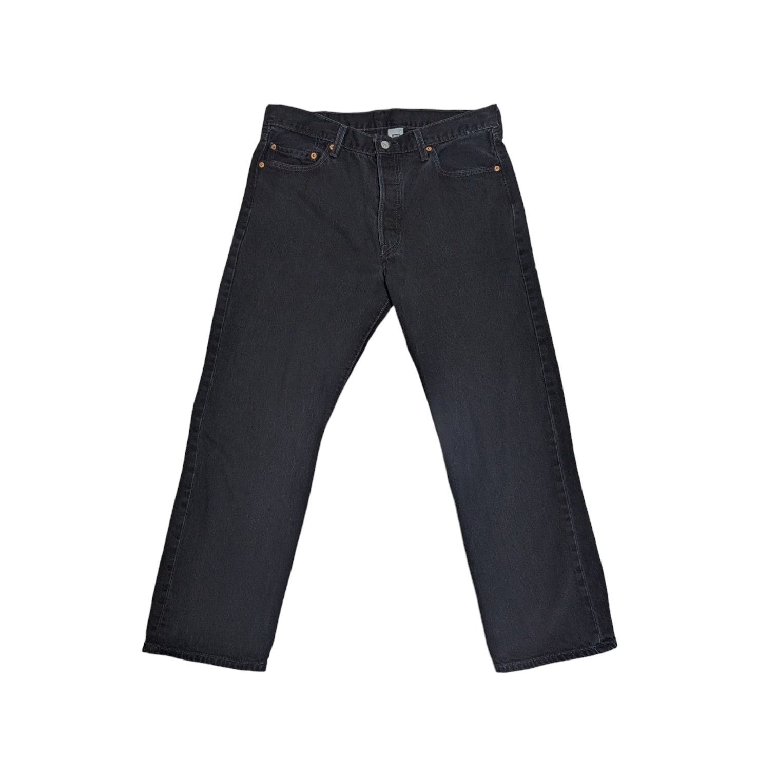 Levi's × Levi's Vintage Clothing × Vintage Vintage Levis 501 Jeans Y2K Mens 36 x 30 Black Charcoal Wash Size 36" / US 14 / IT 50 - 1 Thumbnail