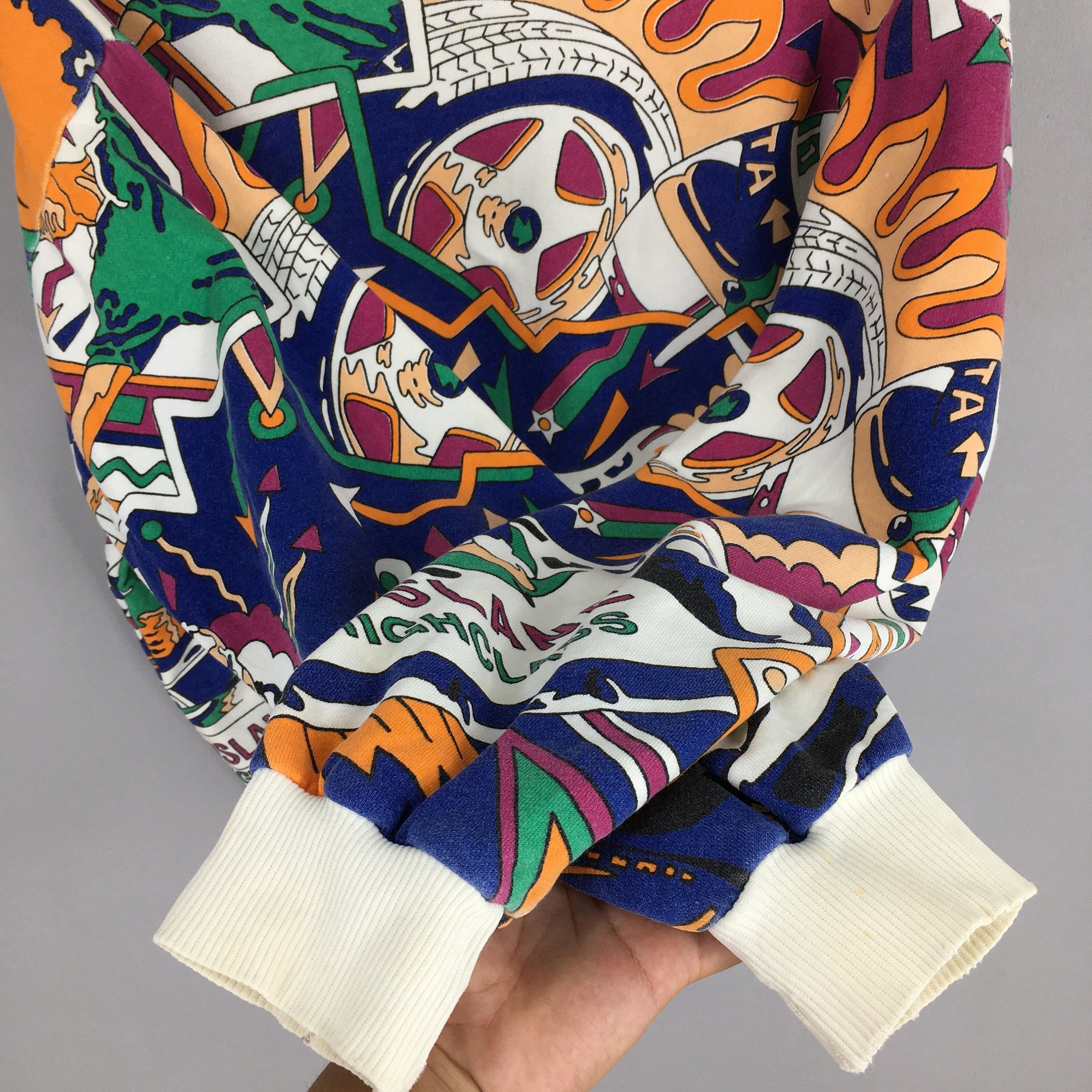 TALKING ABOUT THE ABSTRACTION Suslane Highclass Racing Abstract Multicolor Sweatshirt M Size US M / EU 48-50 / 2 - 5 Thumbnail