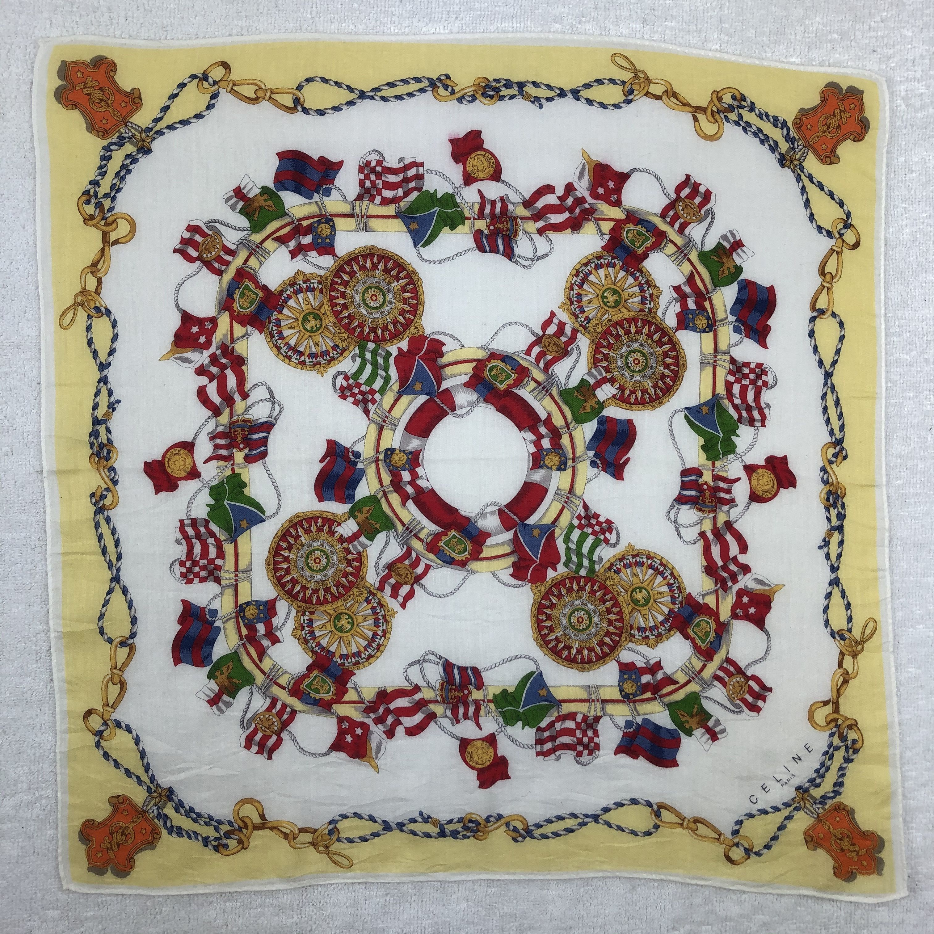 Celine Celine Handkerchief / Bandana / Neckerchief Size ONE SIZE - 2 Thumbnail