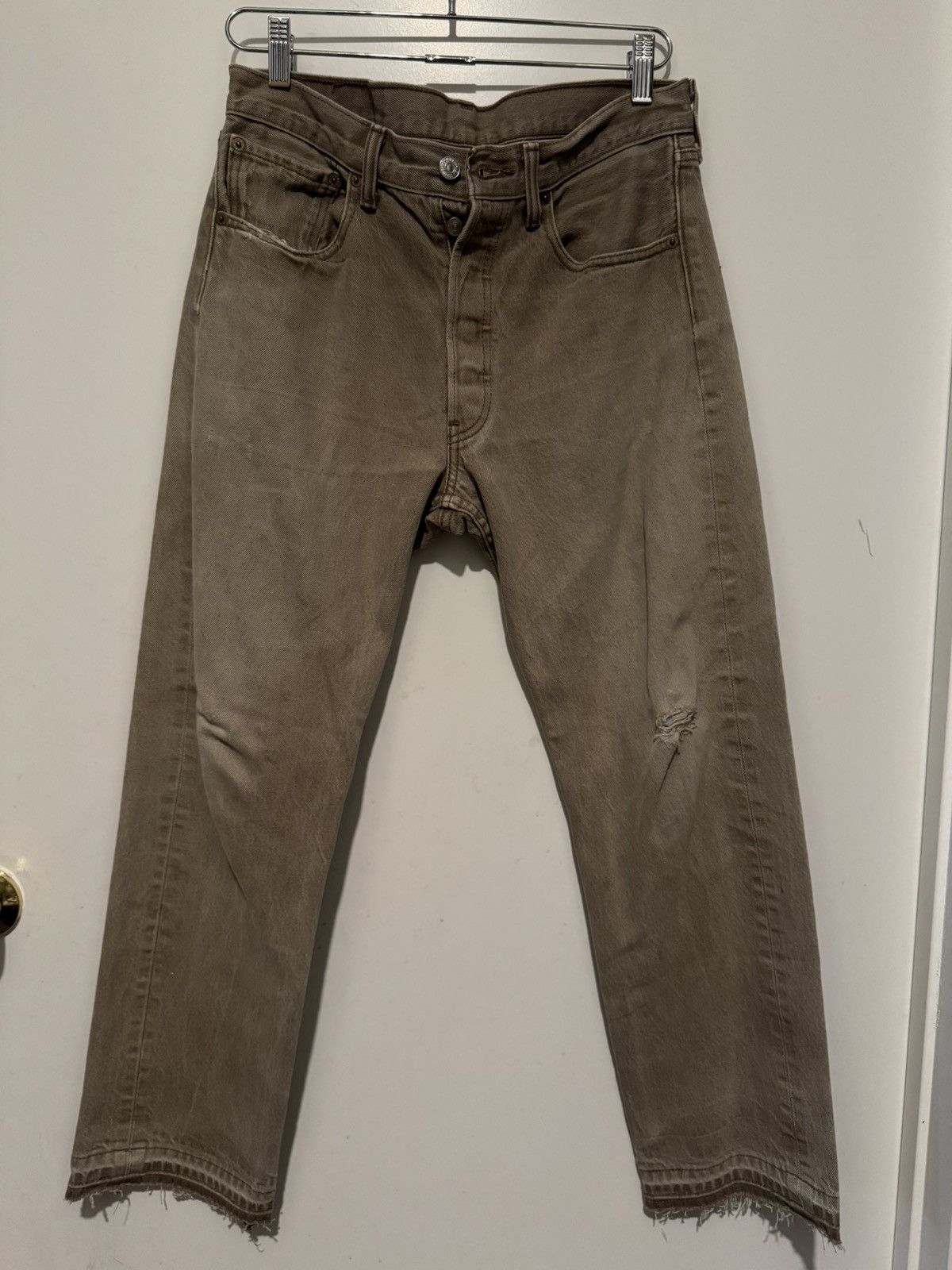 Levi's Vintage Clothing 1990’s levis 501 Size US 30 / EU 46 - 1 Thumbnail