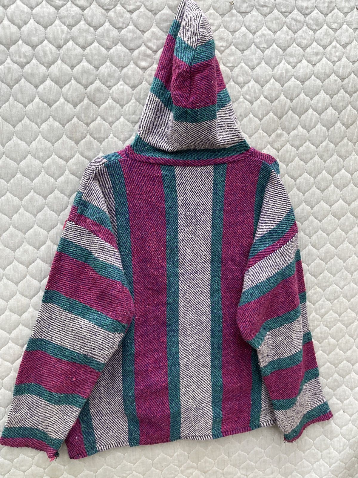 Mexican Threads × Mexicana × Vintage 🔥🔥🔥STEALS VTG NUEVO AMERICANA MEXICAN HOODIE PULLOVER Size US L / EU 52-54 / 3 - 6 Thumbnail