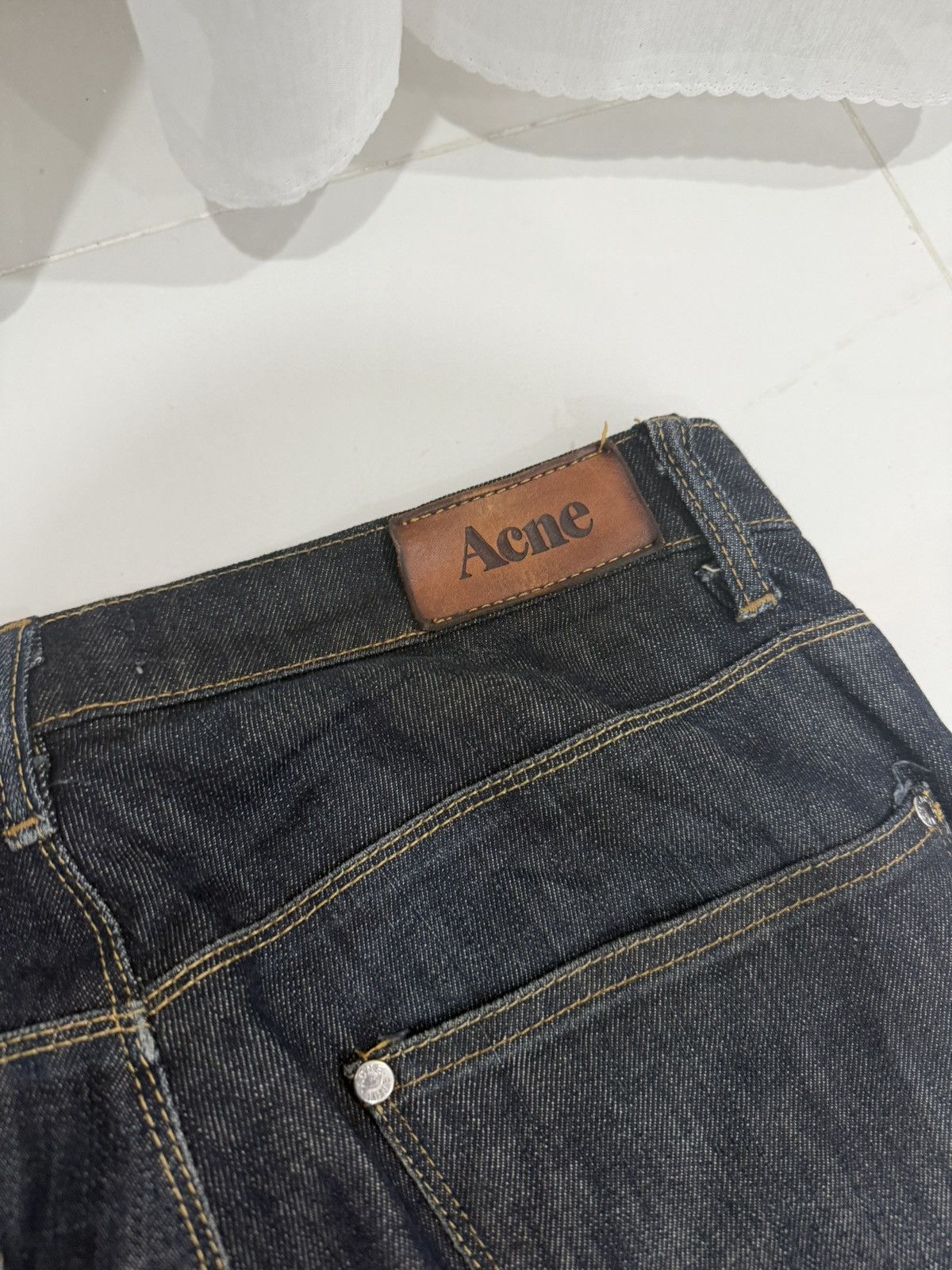 Acne Studios 00’s ACNE STUDIOS RARE Y2K SLIM JEANS AVANT-GARDE Size US 30 / EU 46 - 16 Thumbnail