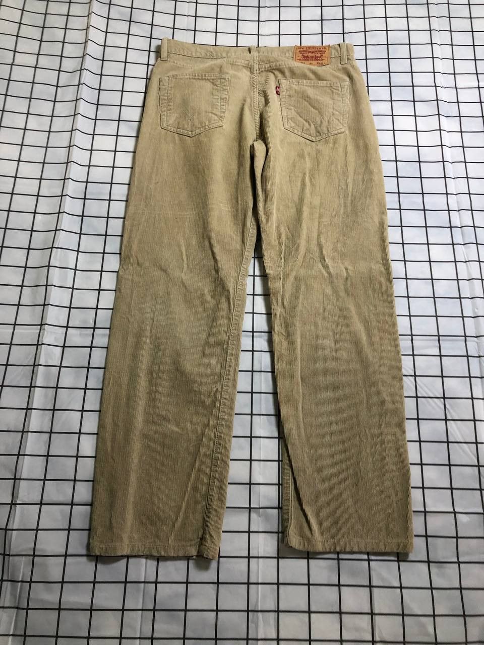 Levi's LEVIS Pants Mens 753 Corduroy Relaxed Straight Blend Size US 32 / EU 48 - 18 Thumbnail