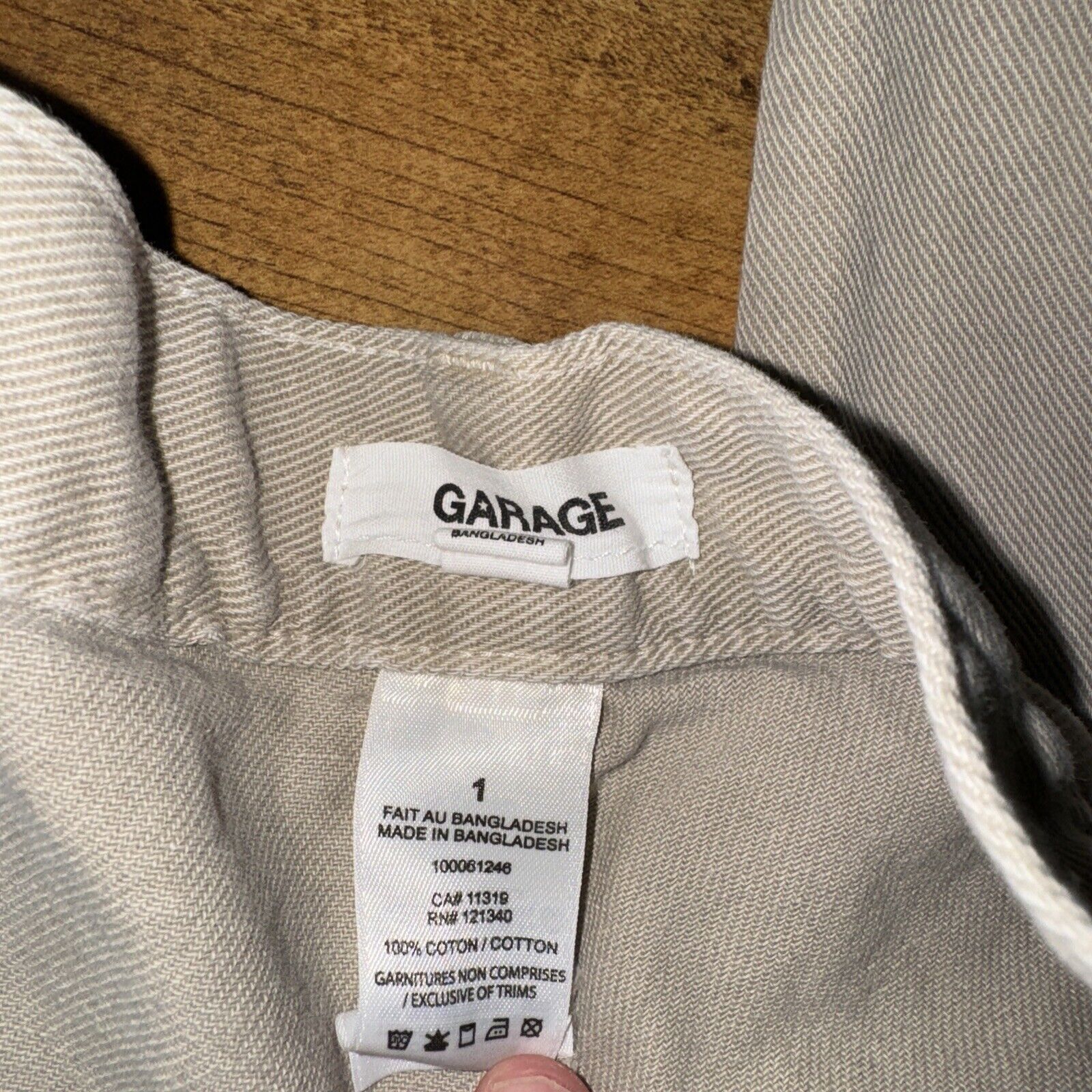 Garage × Japanese Brand × Vintage Women’s Garage Carpenter Pants Tan Size 124x32 Skater Size 24" / US 00 / IT 34 - 4 Thumbnail