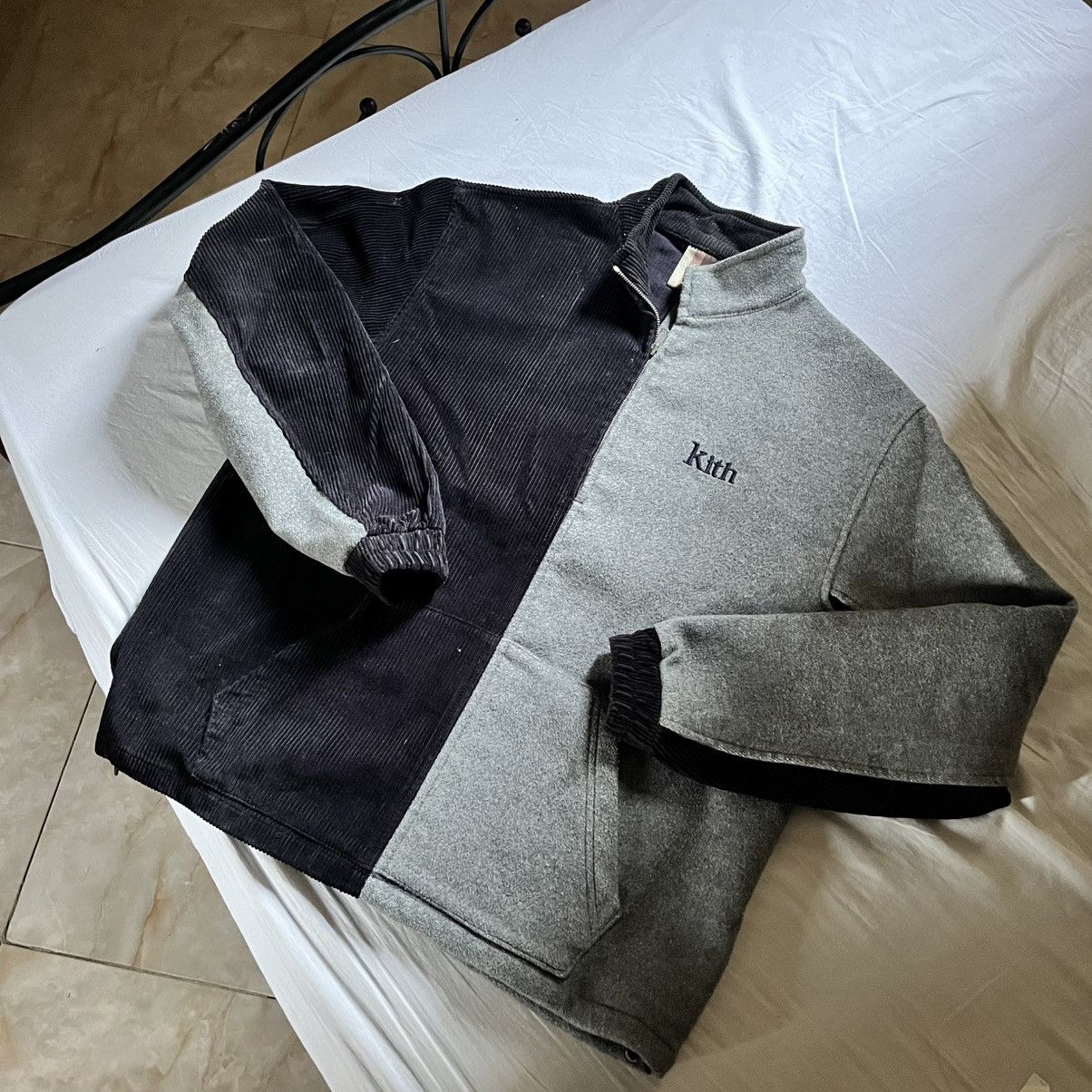 Kith Kith Dion Combo Grey/Navy Quarter Zip Size US S / EU 44-46 / 1 - 1 Thumbnail