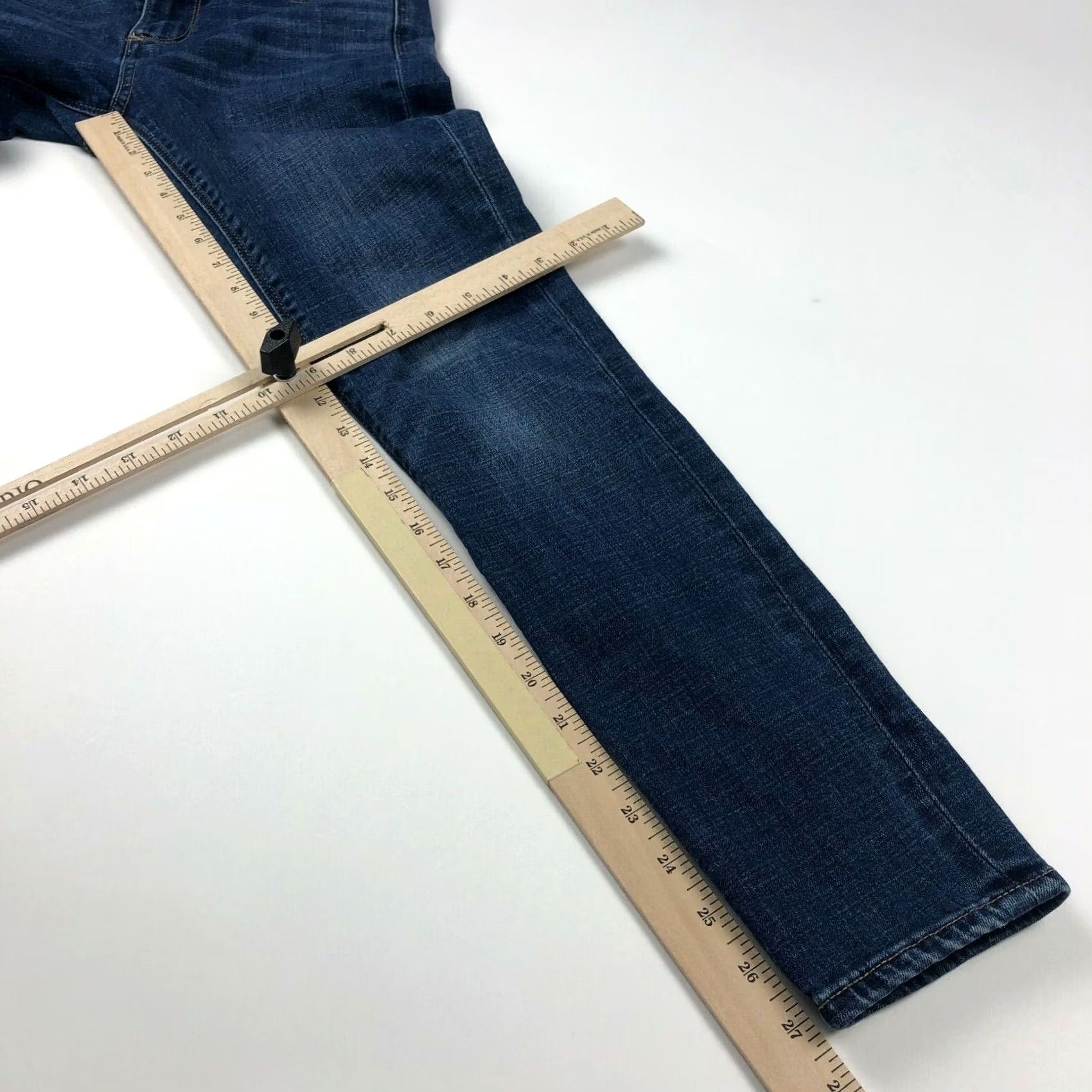 Lucky Brand Lucky Brand Skinny Jeans 28W 27.5L Stretch Denim Regular Size 4 Women Blue Shirt Pants? Size 27" / US 4 / IT 40 - 3 Thumbnail