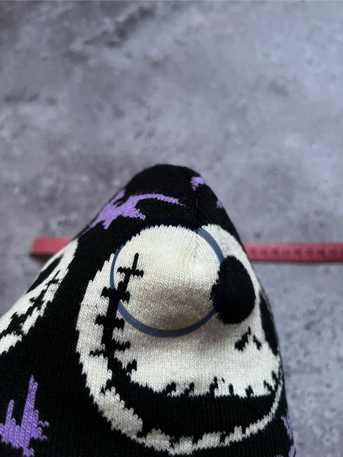 Vintage The Nightmare before Christmas Style Beanie Hat Size ONE SIZE - 12 Thumbnail
