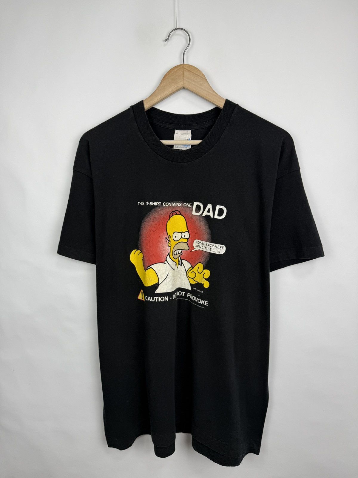 The Simpsons 🇺🇸Vintage 1998 The Simpsons Homer Matt Groening T-Shirt Retro Size US XL / EU 56 / 4 - 2 Thumbnail