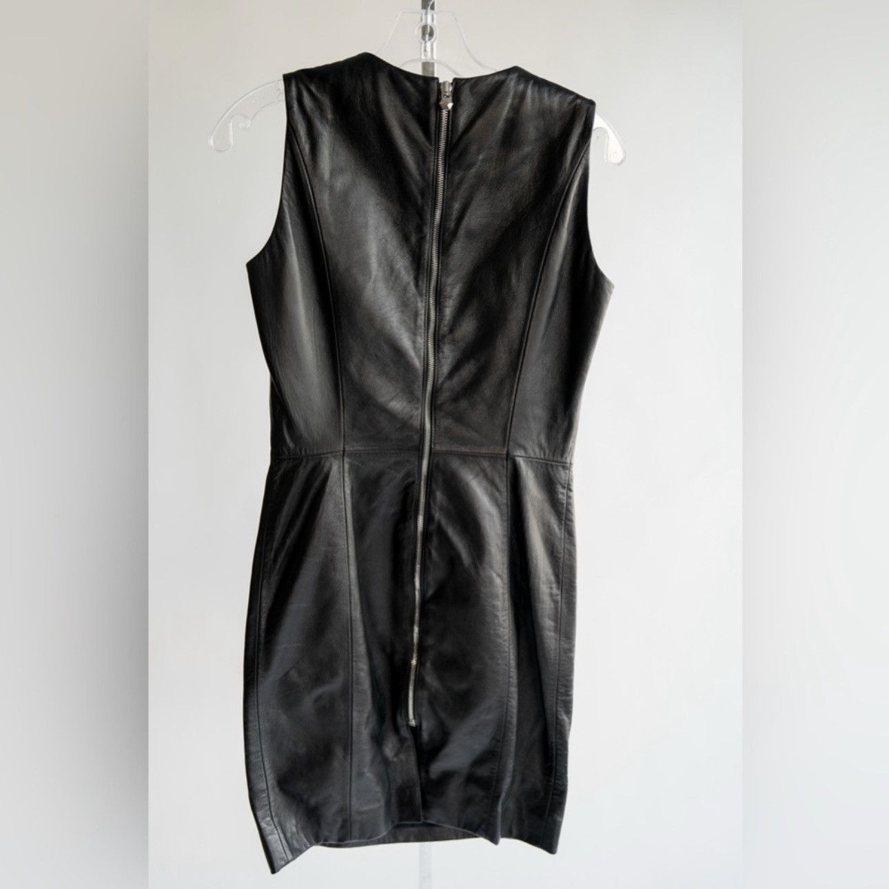 Philipp Plein Phillip Plein Couture Full Grain Leather Studded Mini Dress Size M / US 6-8 / IT 42-44 - 6 Thumbnail