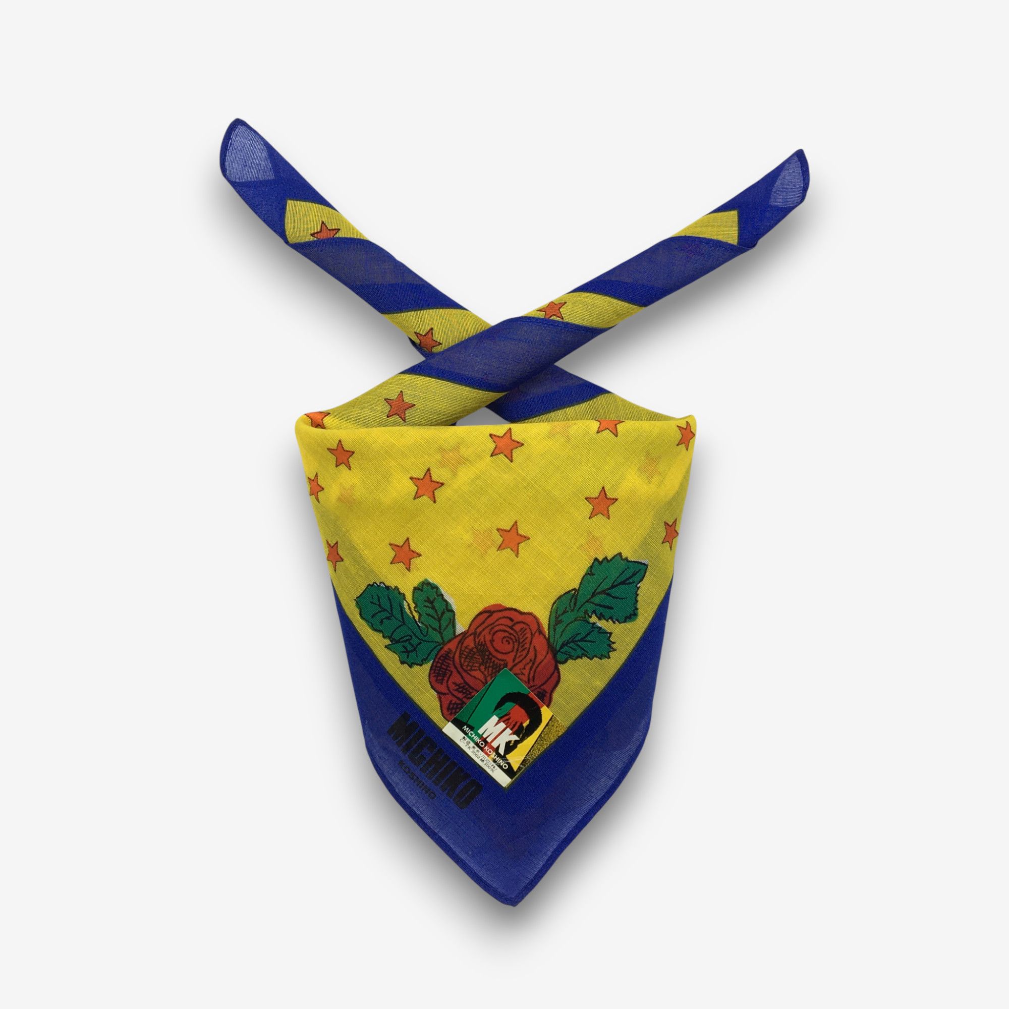 Michiko Koshino NWT Vintage Michiko Koshino Handkerchief Neckerchief Bandana Size ONE SIZE - 4 Thumbnail