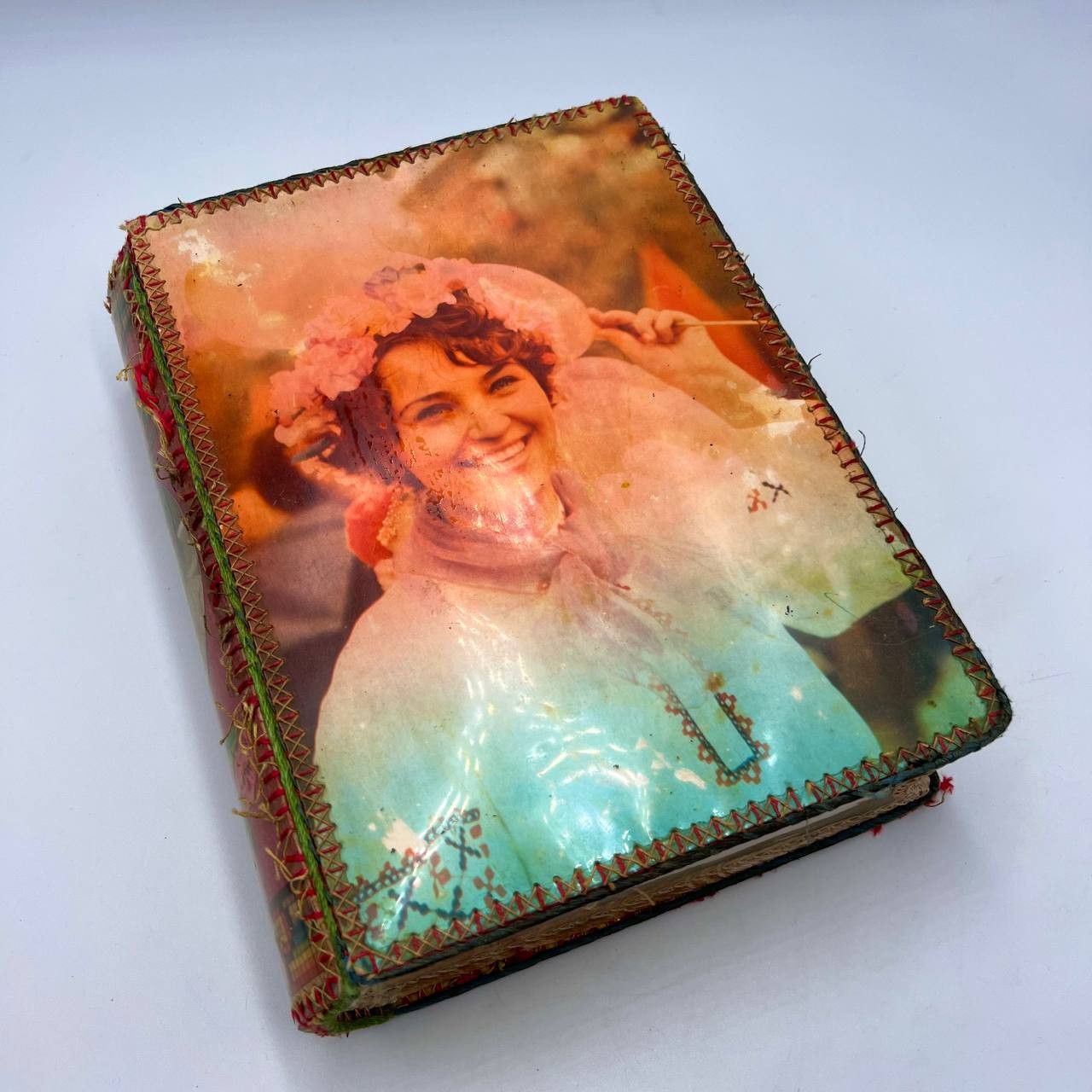 Vintage 1980's Vintage USSR Photo Cardboard Trinket Jewelry Box Size ONE SIZE - 2 Thumbnail