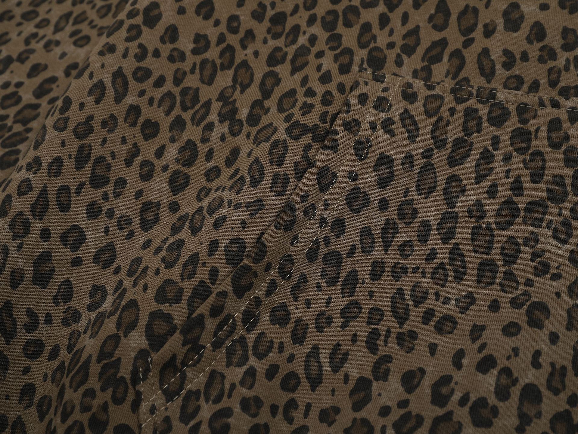 Designer × Japanese Brand Oversized Leopard Hoodie Sweater Zip Up Y2K Size US M / EU 48-50 / 2 - 7 Thumbnail